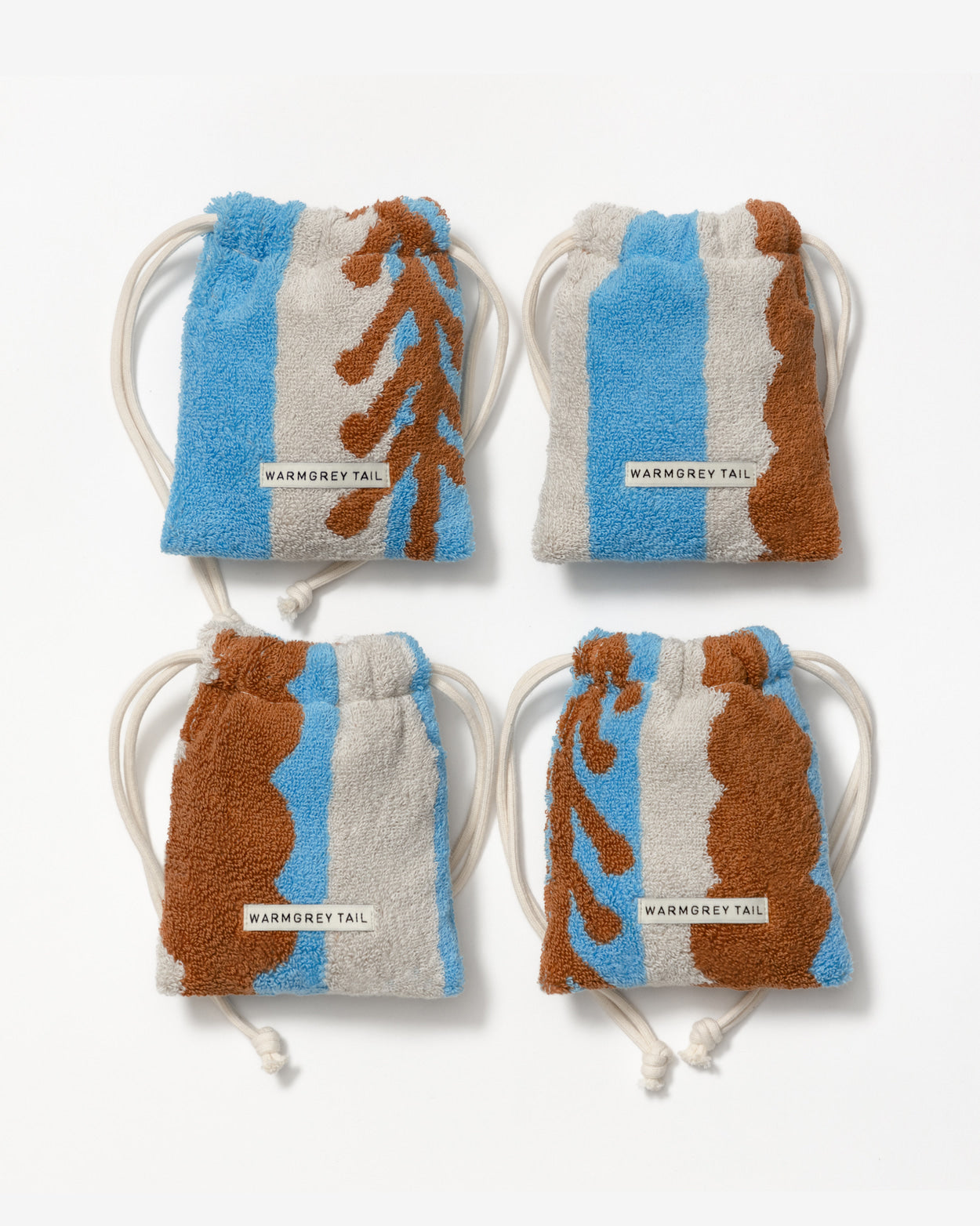 [WGT限定] TREES テリーポーチ - ココア