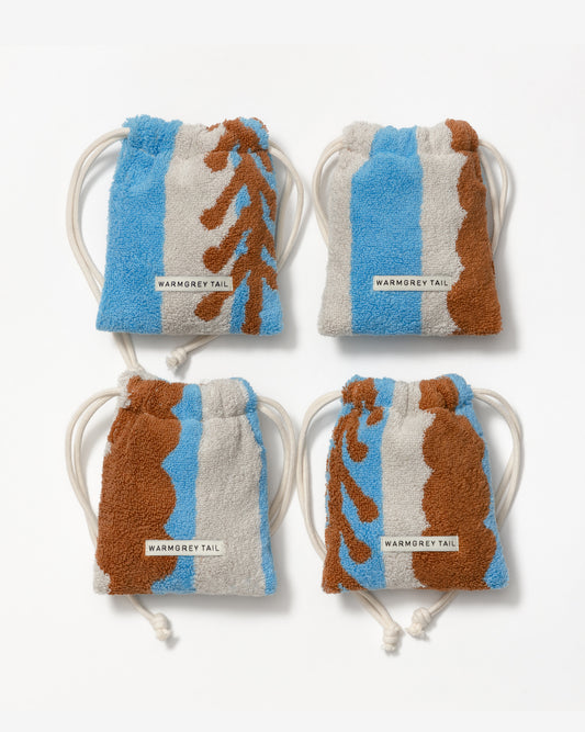 [WGT限定] TREES テリーポーチ - ココア