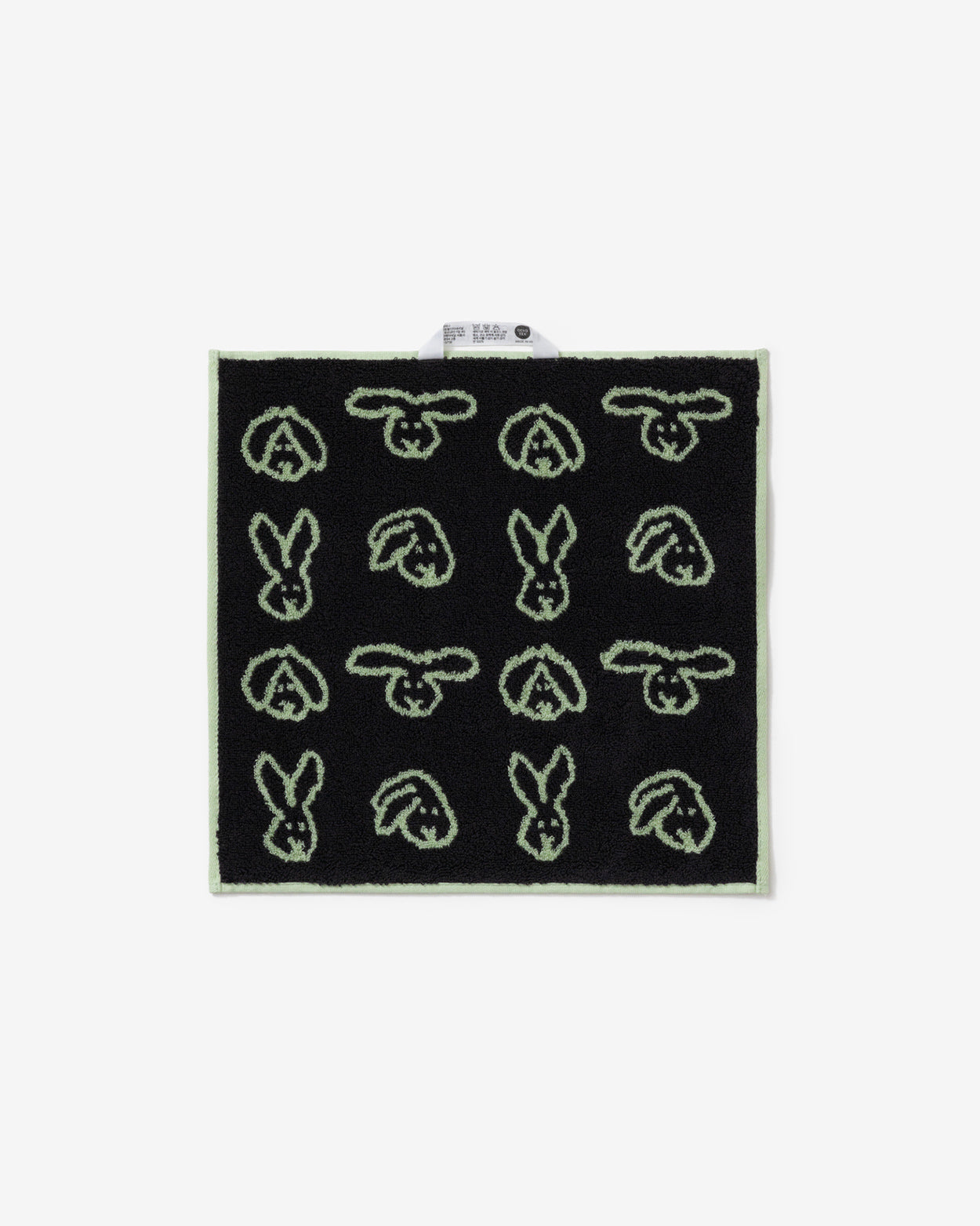 バニーバニーハンドタオル - ミント