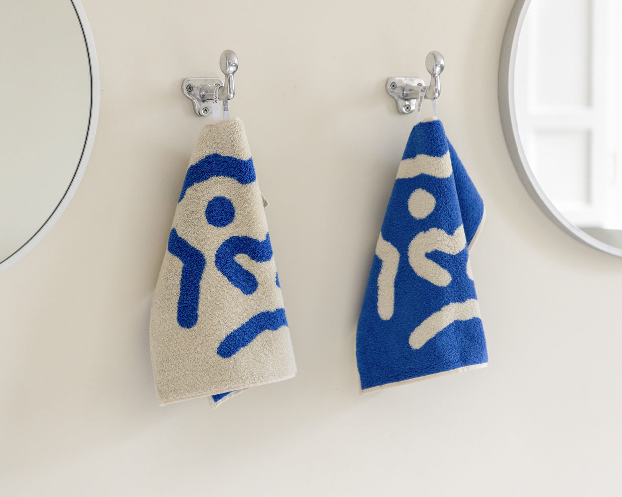 ゴリラハンドタオル - ブルー