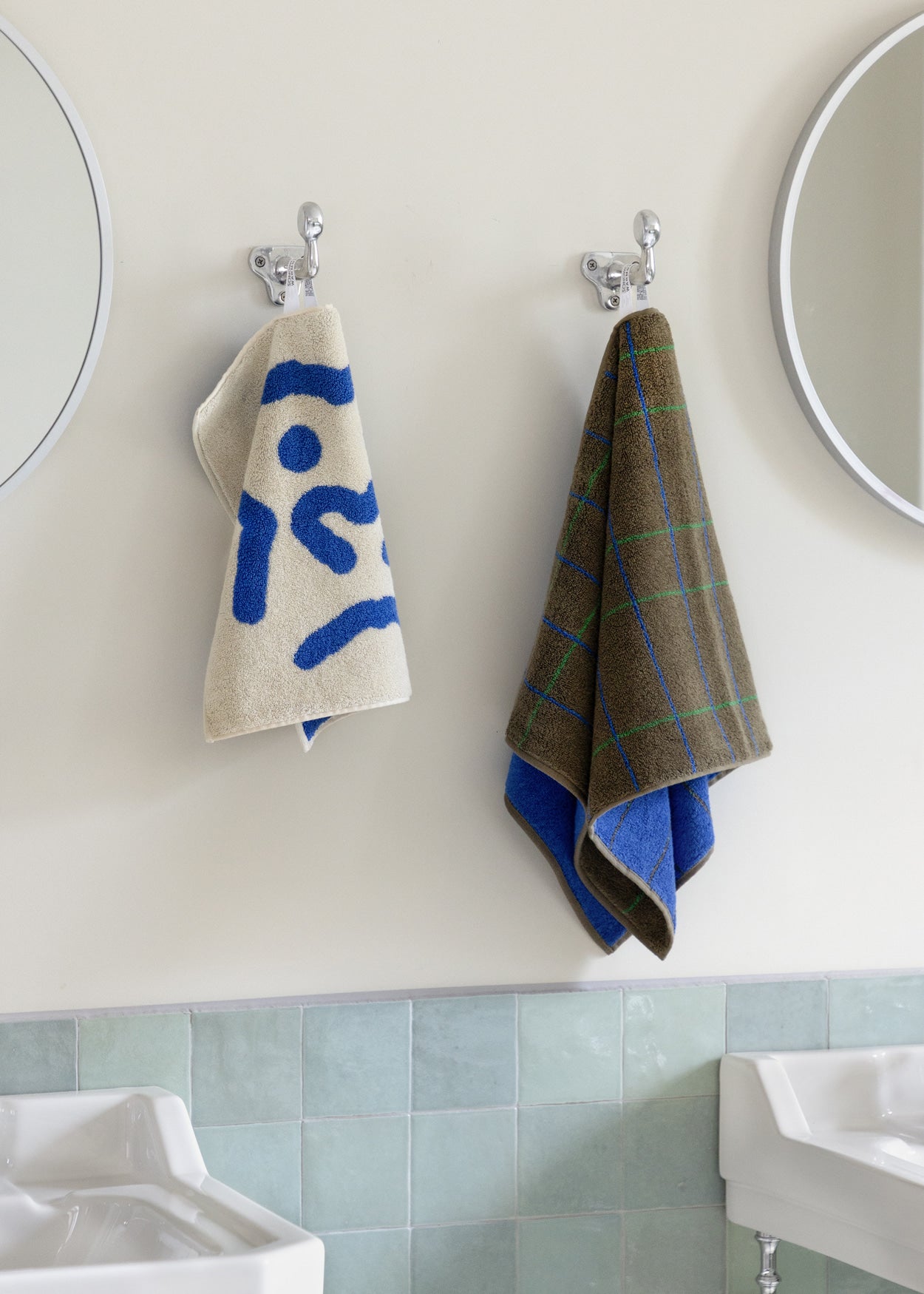 ゴリラハンドタオル - ブルー