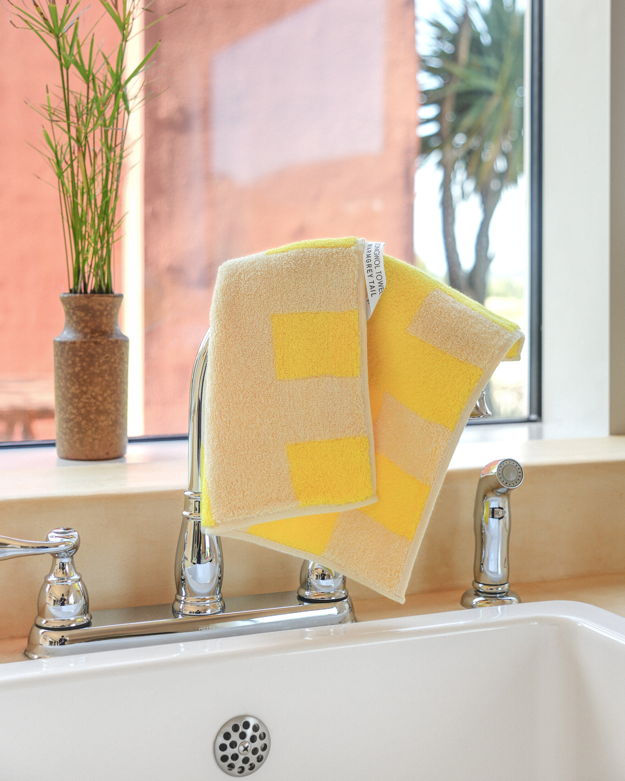 ビルディングハンドタオル - 午前7時