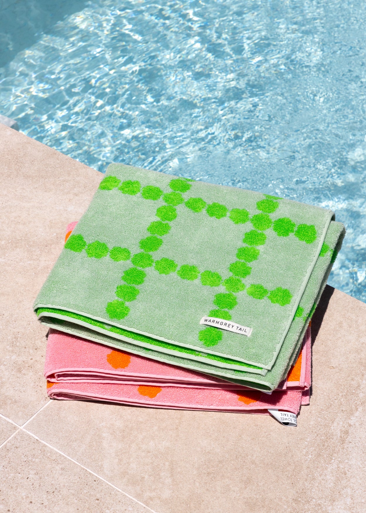 [ビーチ＆バス] ビッグタオル 2Pセット