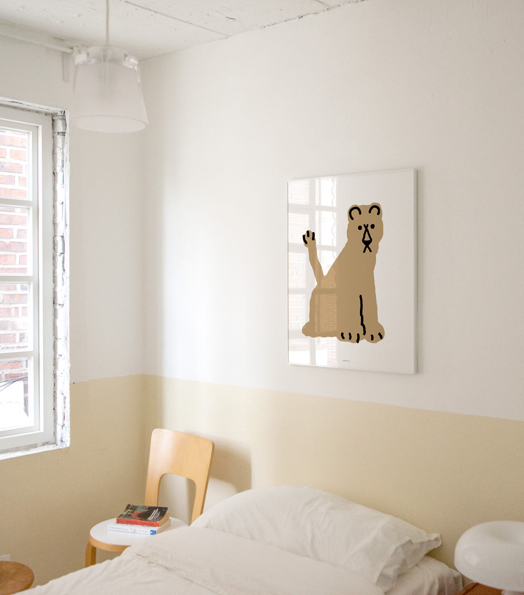 ライオンズホワイトポスター