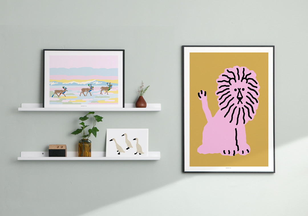 ライオンコーラルポスター