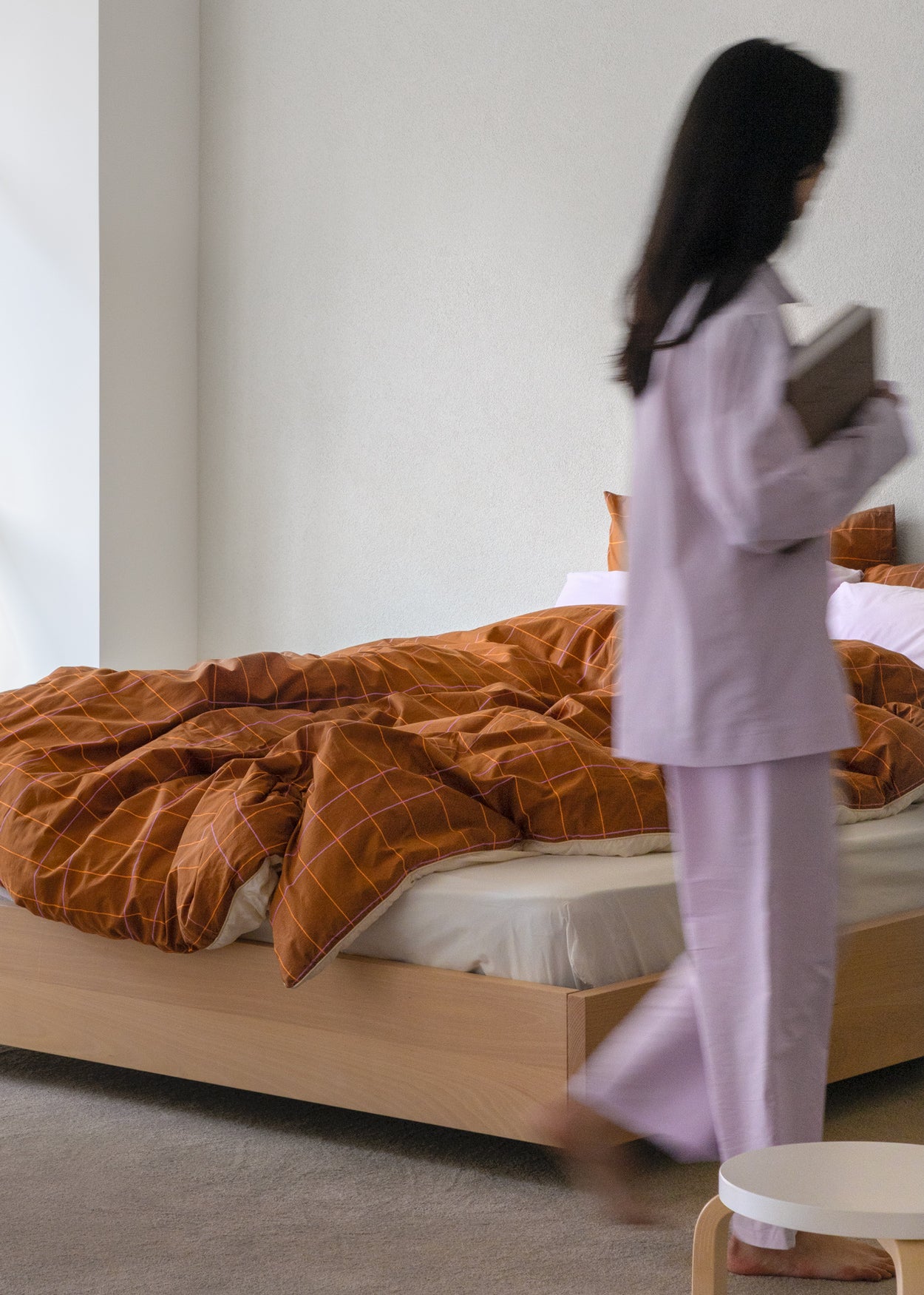 タイルキャラメル掛け布団