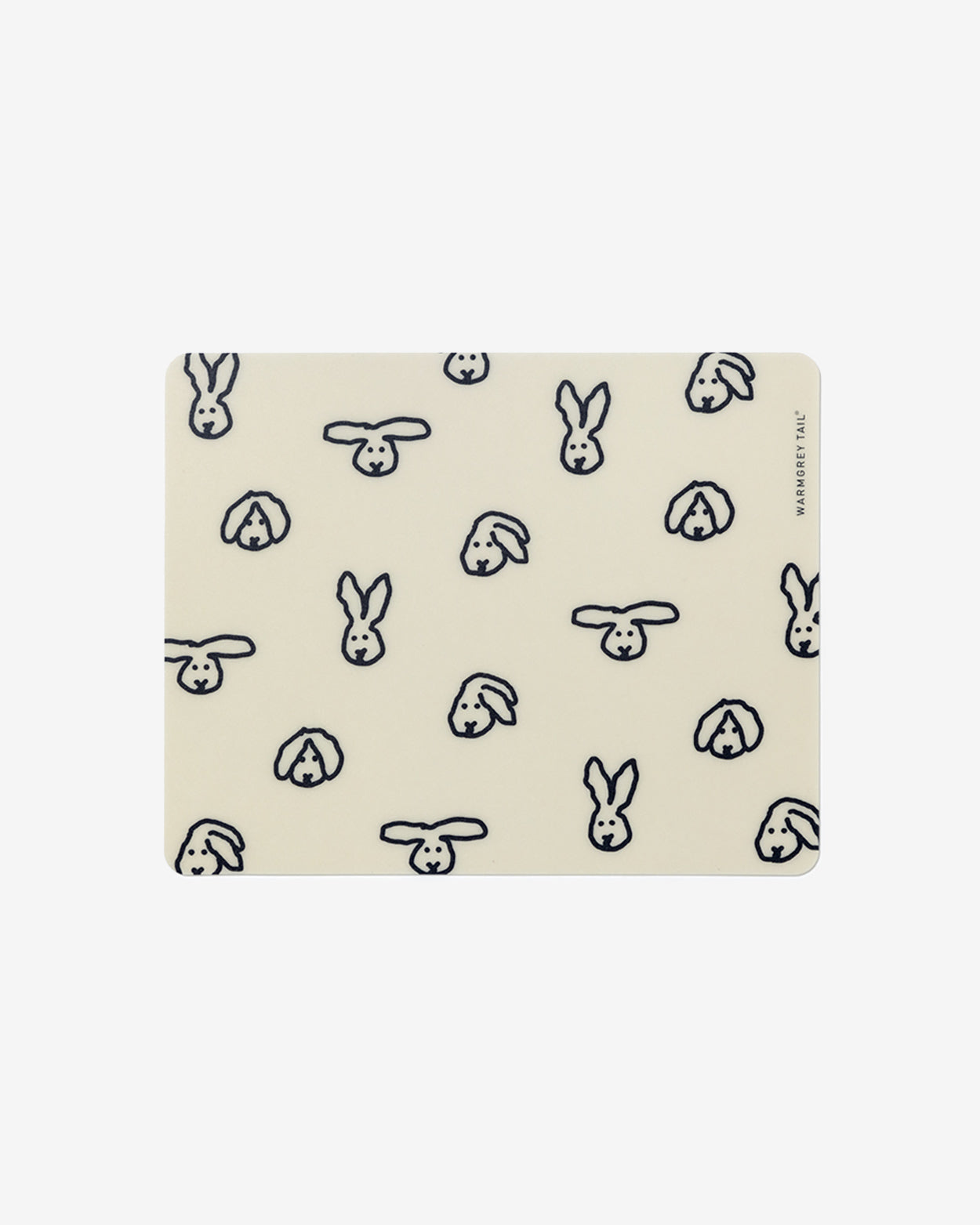 バニーバニーマウスパッド - アイボリー