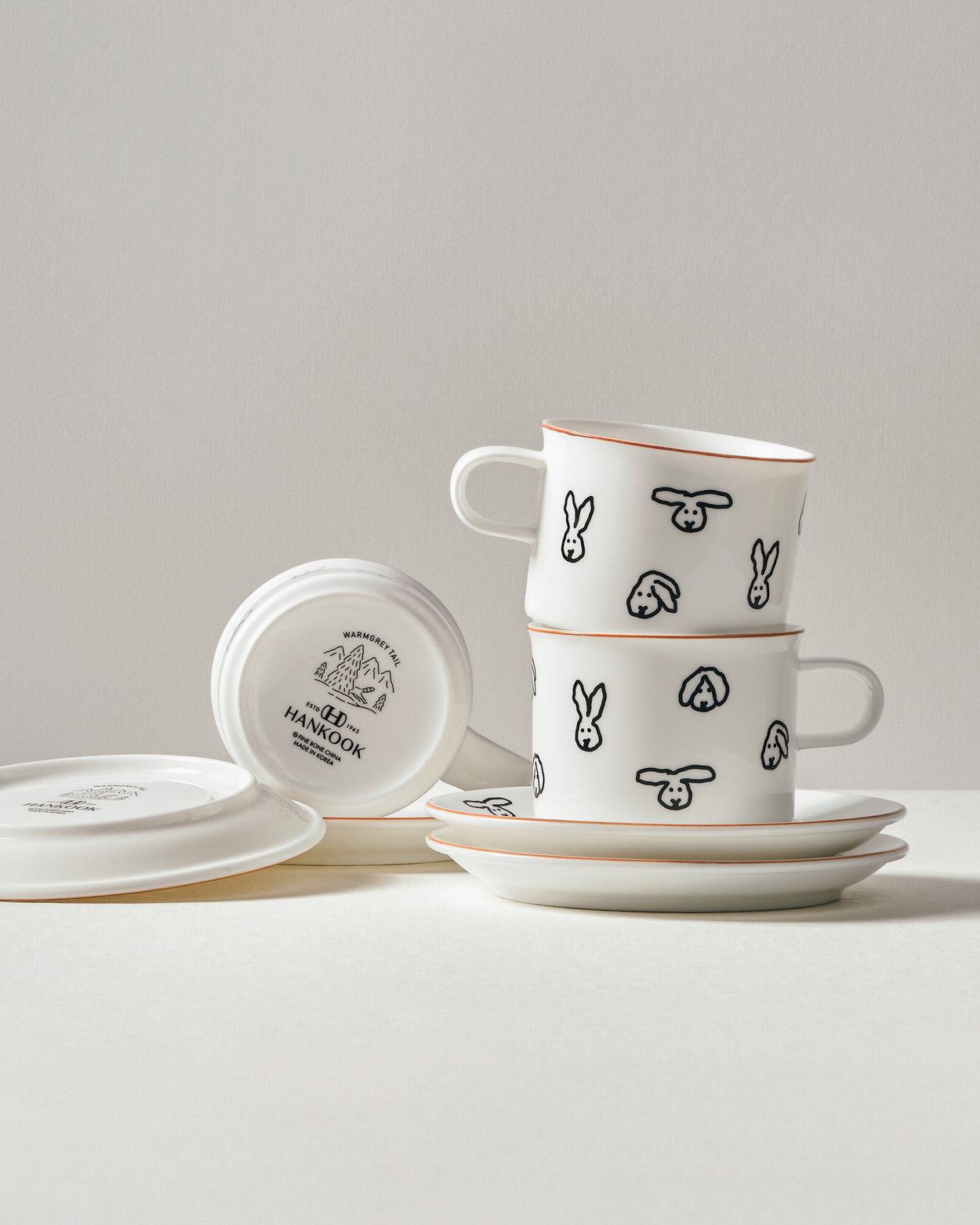 バニーバニーマグ＆ソーサー