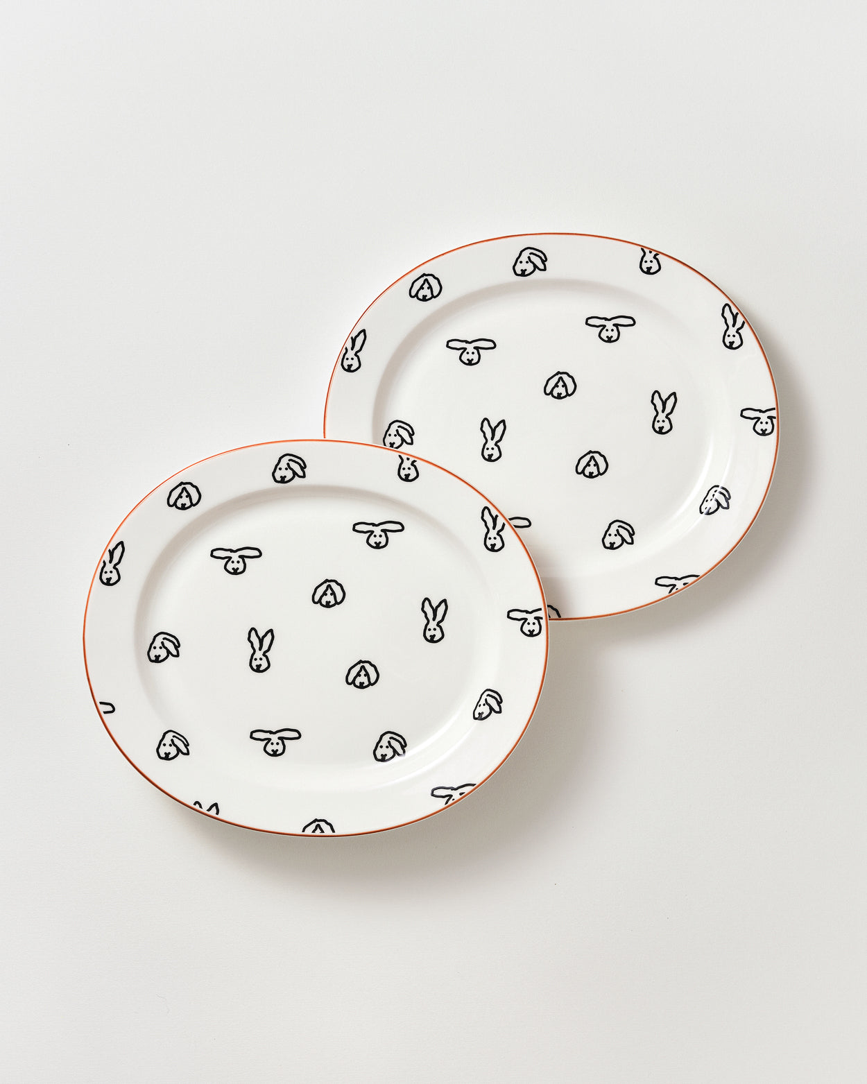 バニーバニーオーバルプレート