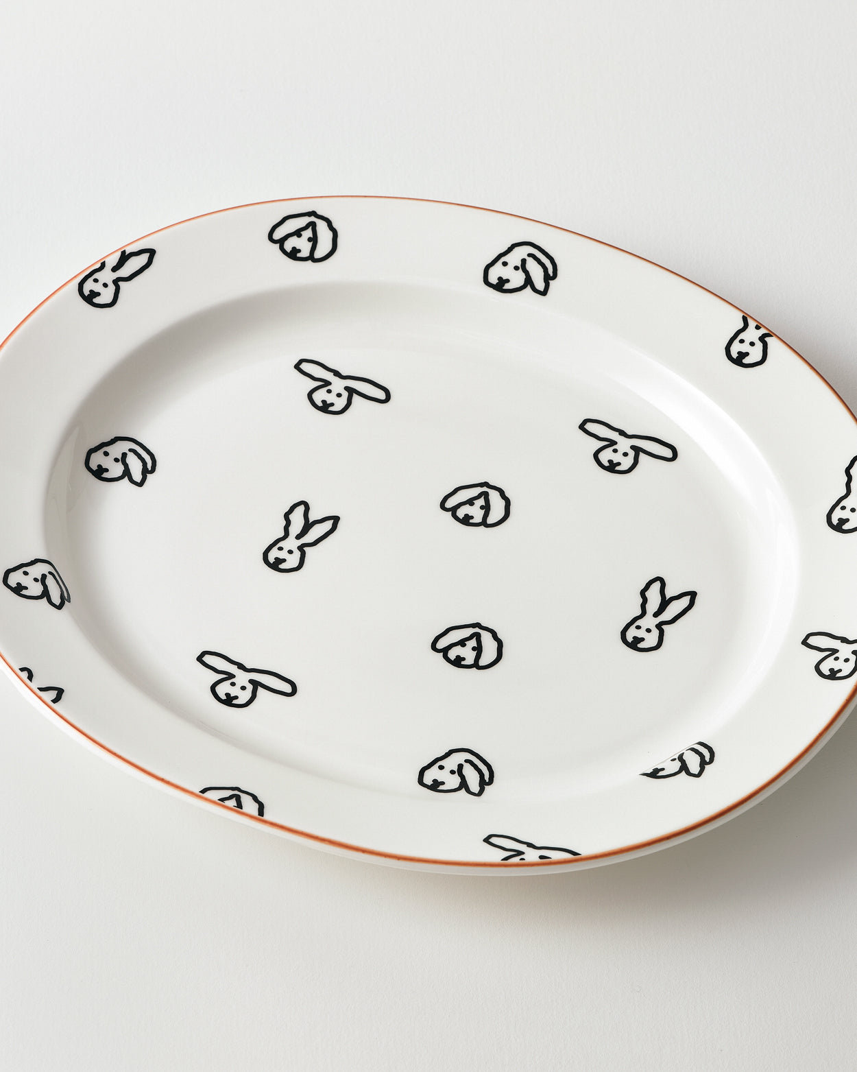 バニーバニーオーバルプレート