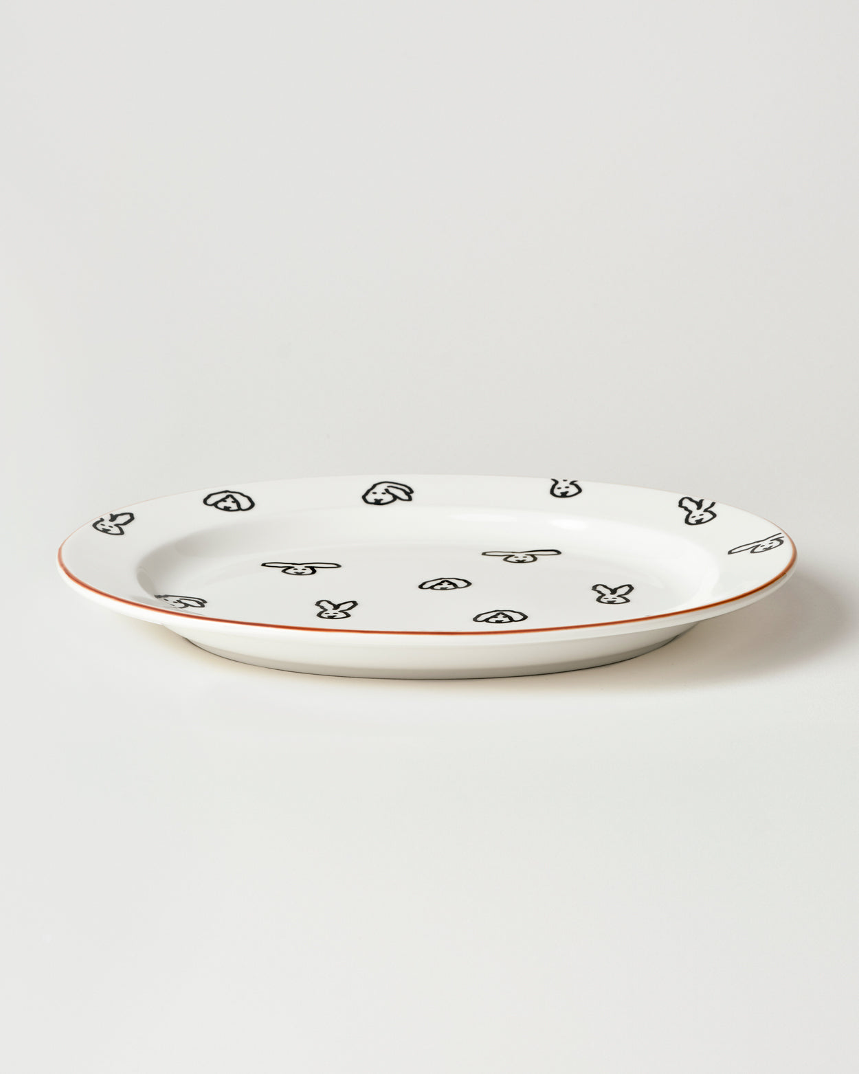 バニーバニーオーバルプレート