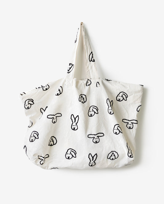 【WGT限定】アップサイクル オックスフォード ビッグバッグ - バニーバニー