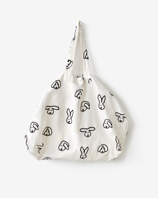 【WGT限定】アップサイクル オックスフォード ビッグバッグ - バニーバニー