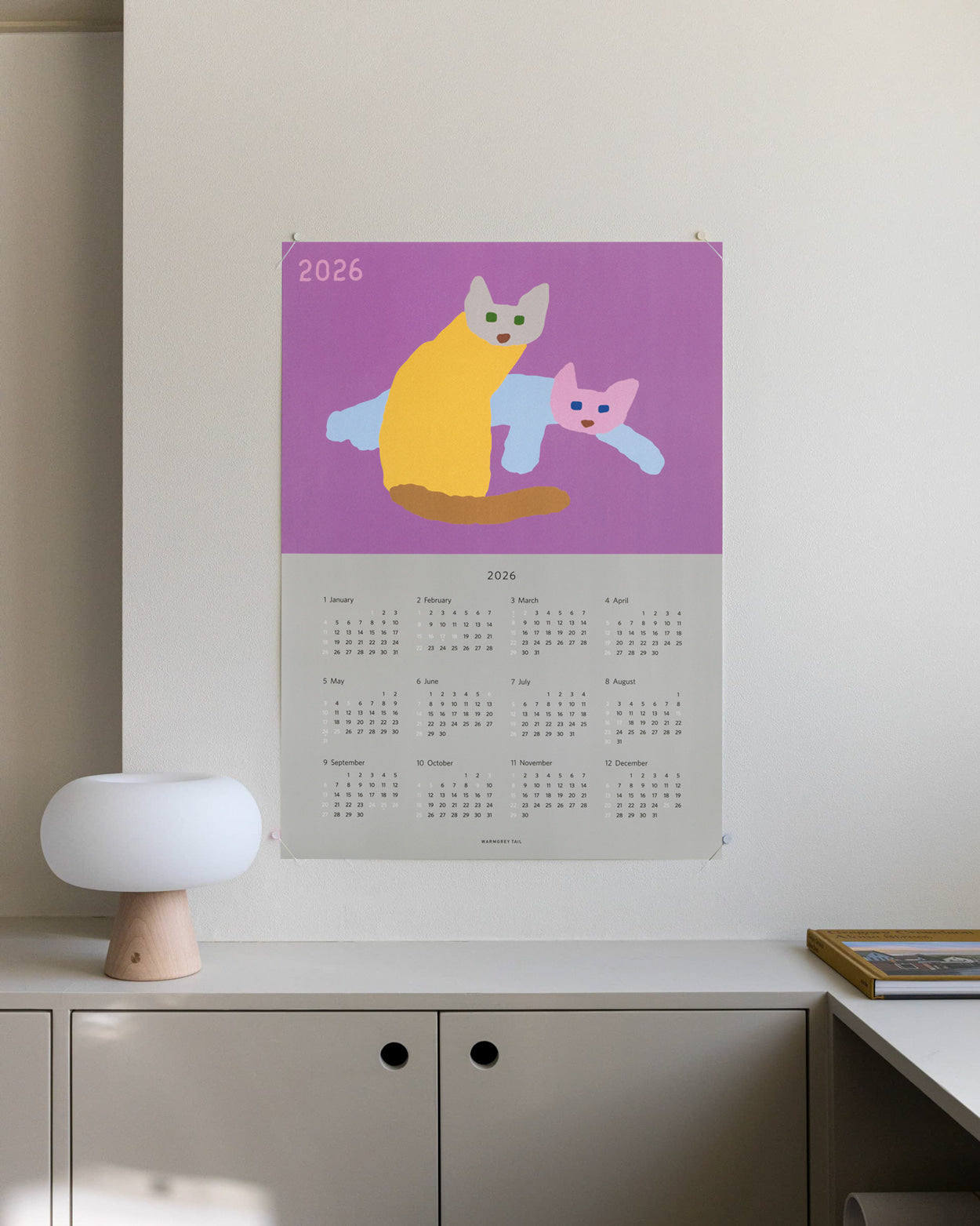 キャットカミングソックス - レッド