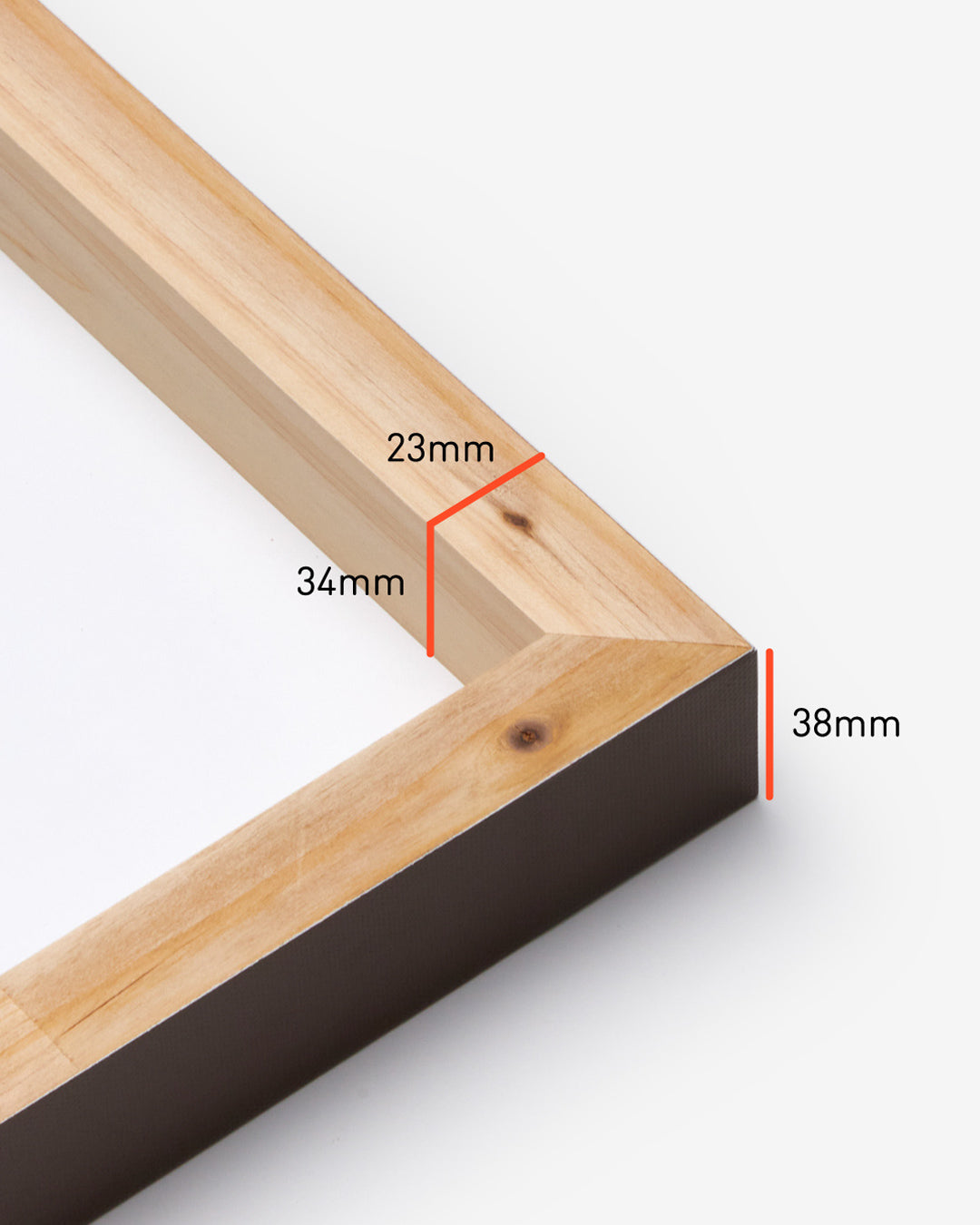 ハギーベア - ブラウンキャンバス