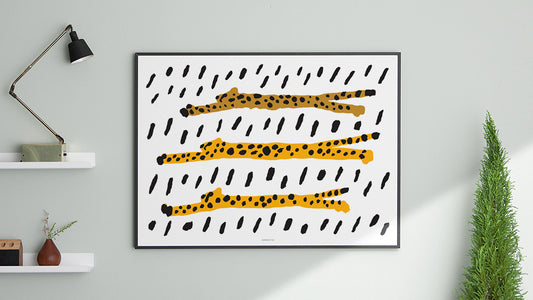 走れチーター！走れ！ポスター