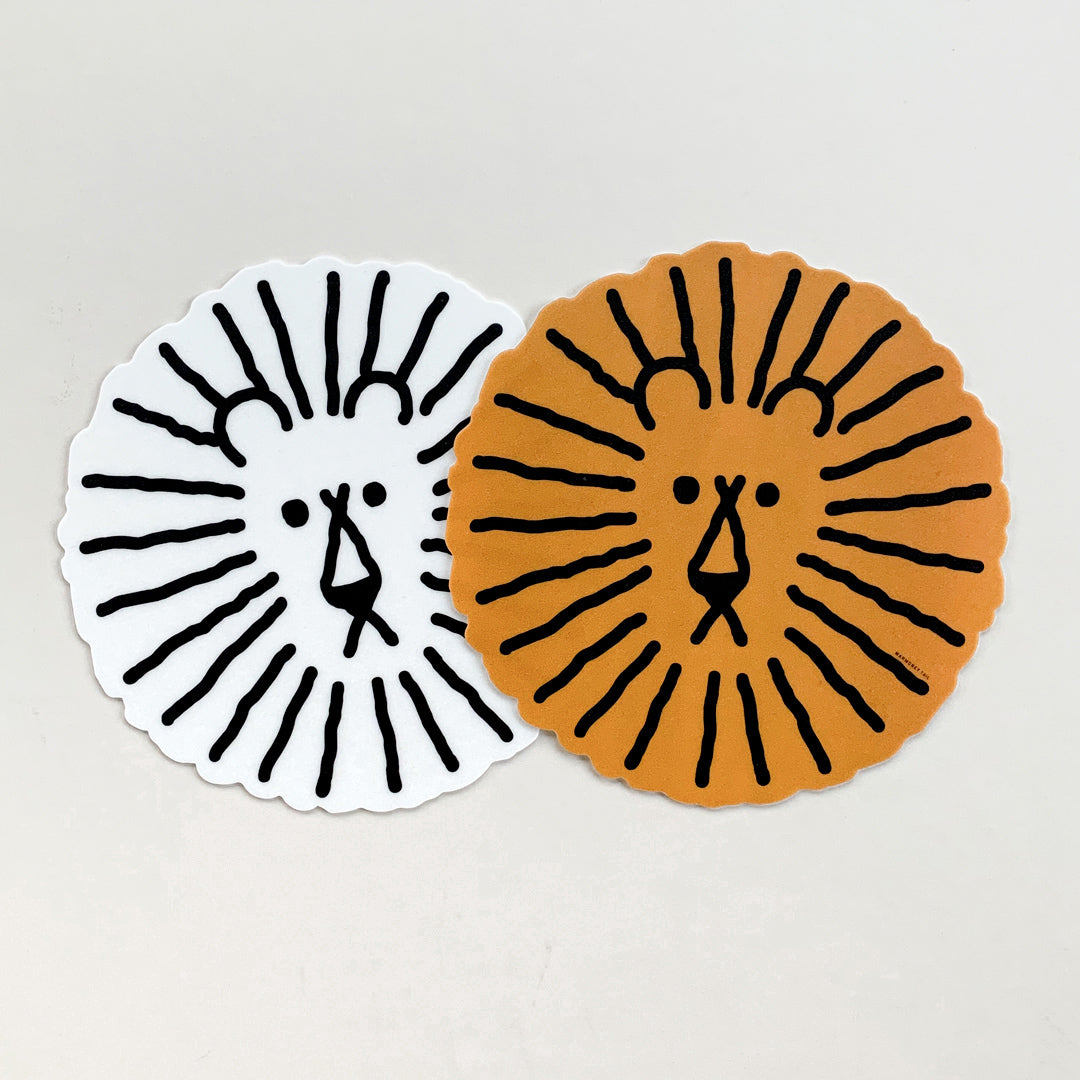 ライオンマウスパッド - ブラウン