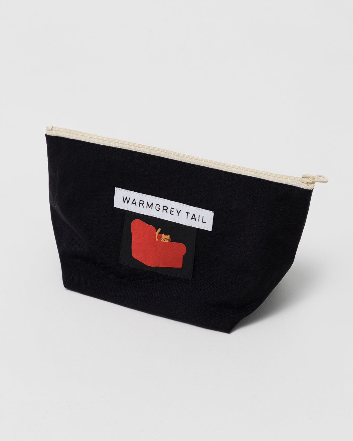 アームチェアラベル スタンディングポーチ - ブラック (3サイズ)