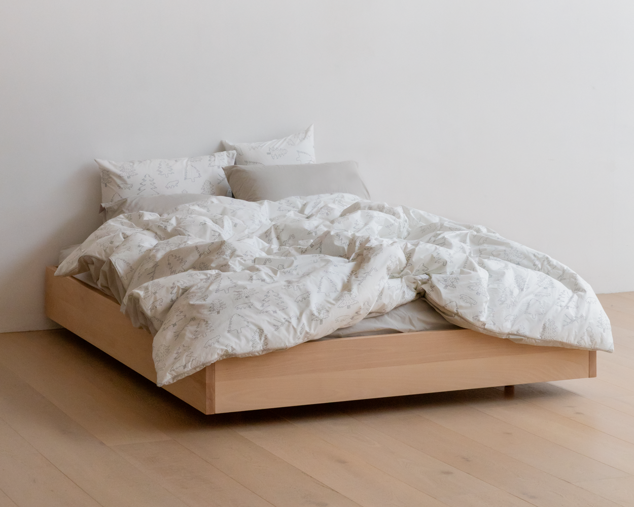 ノースランド ホワイト 掛け布団カバー