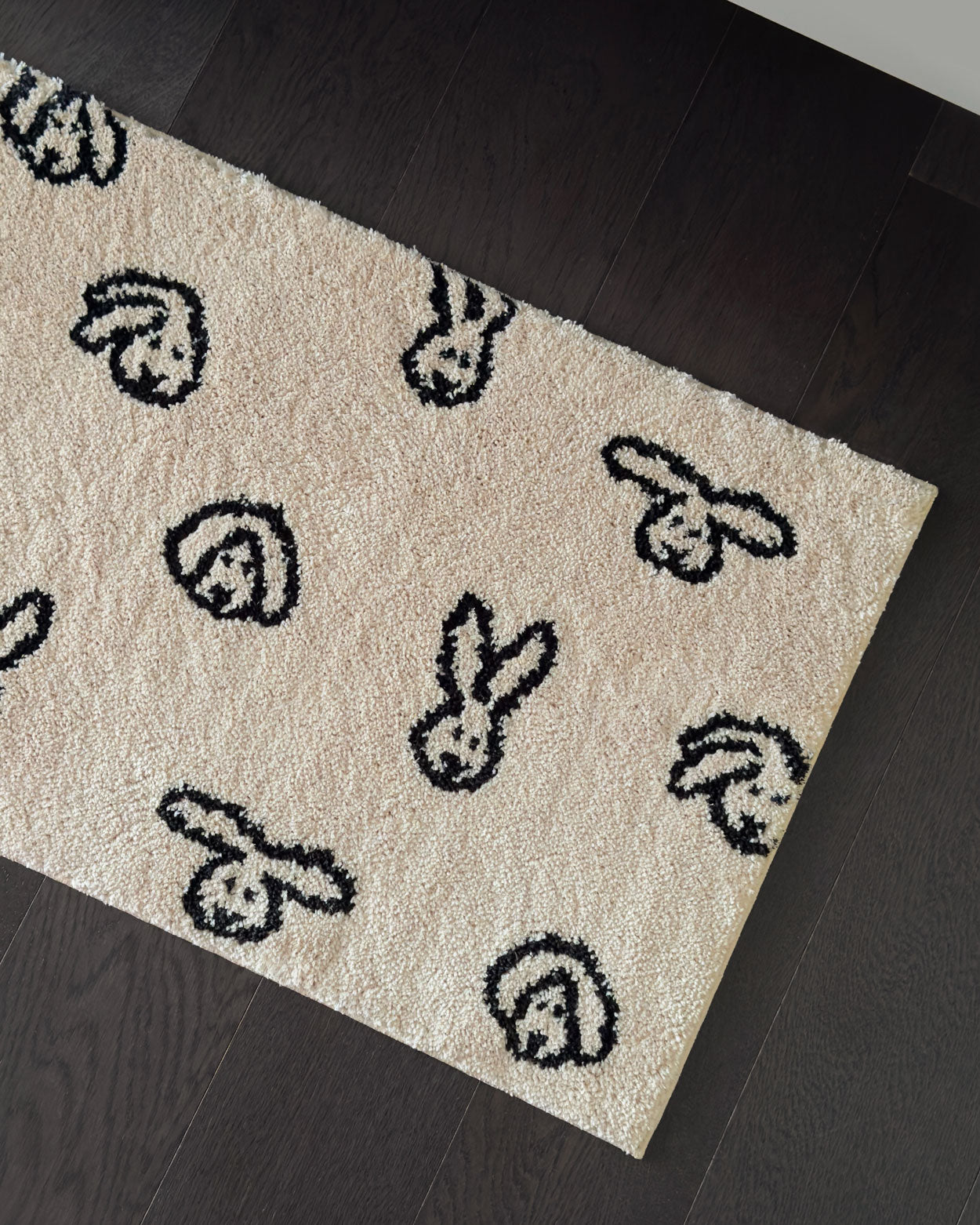 バニーバニーラグ 140x45