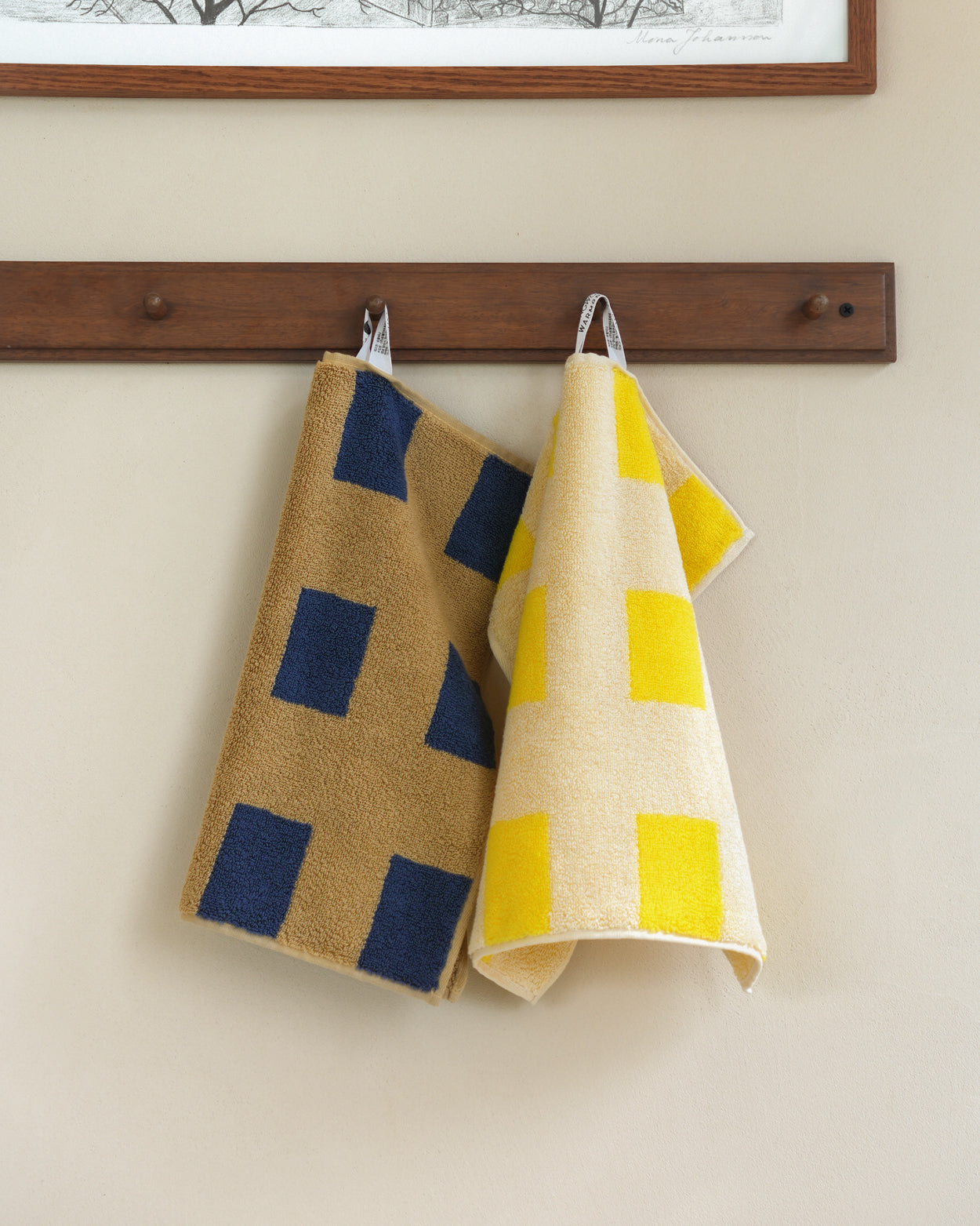 ビルディングハンドタオル - 午前7時