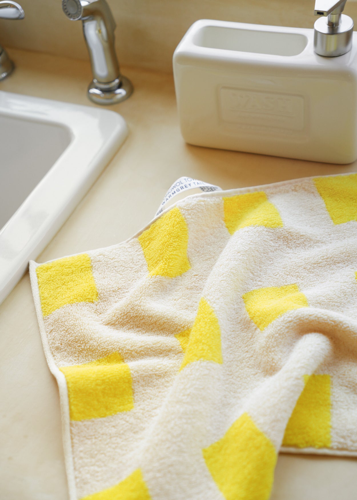 ビルディングハンドタオル - 午前7時