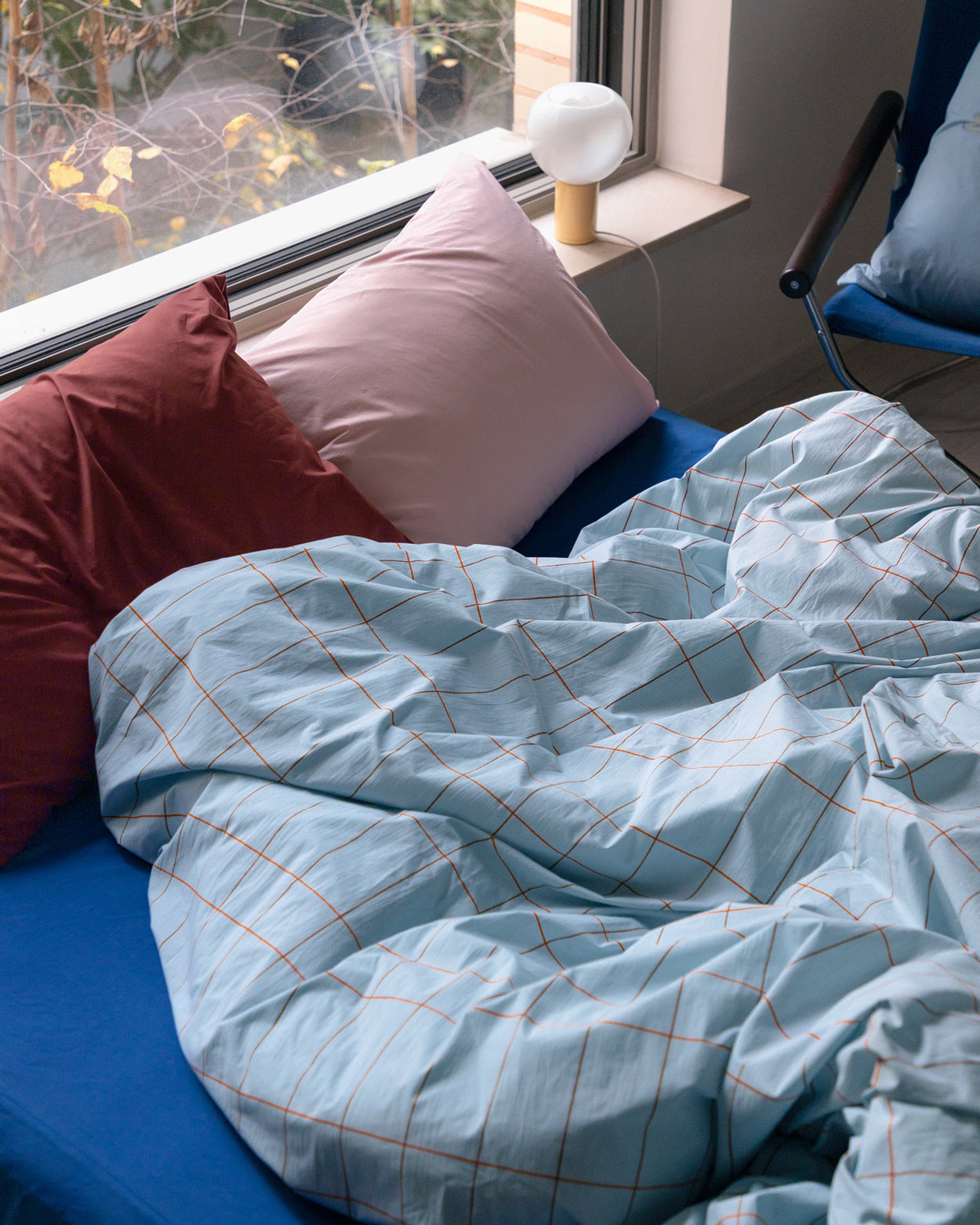 バーガンディ ピローケース (2サイズ)