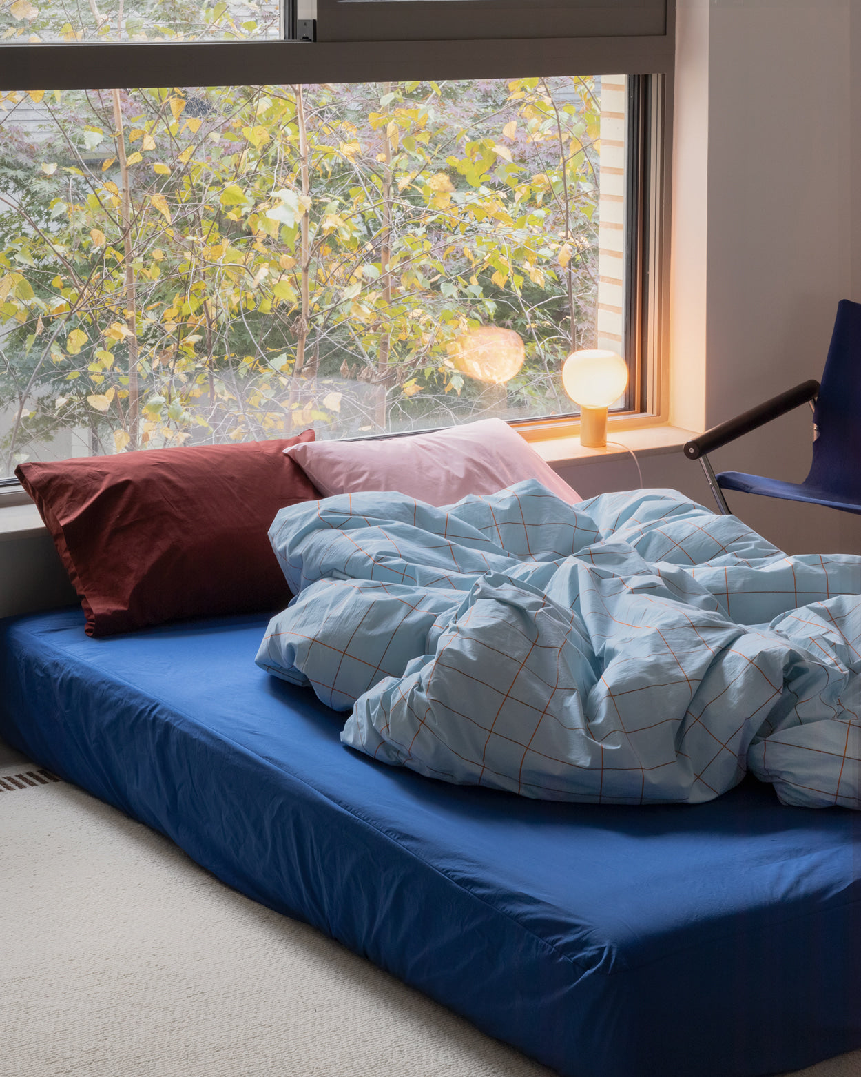 バーガンディ ピローケース (2サイズ)