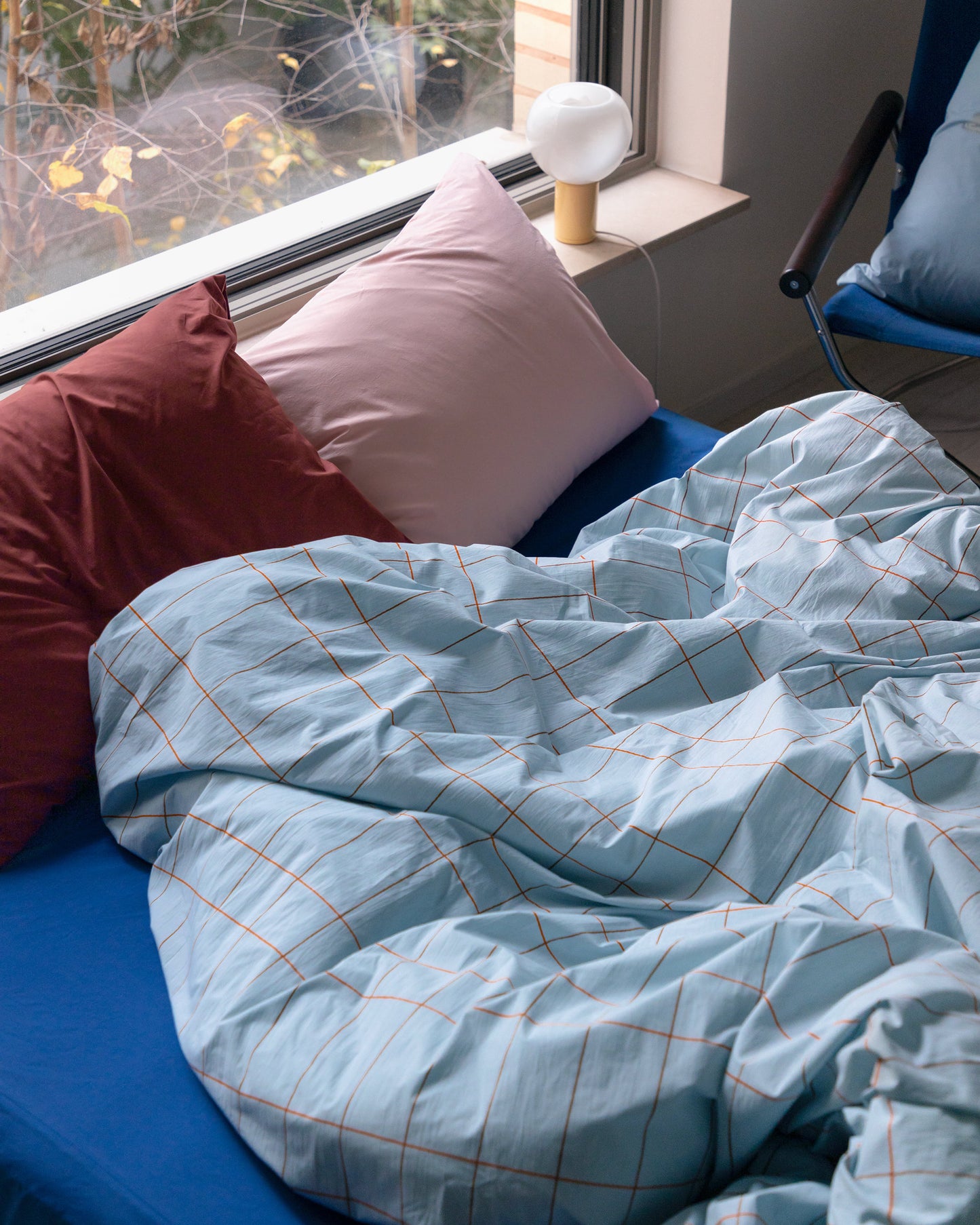 ロイヤルブルーのフィットシーツ