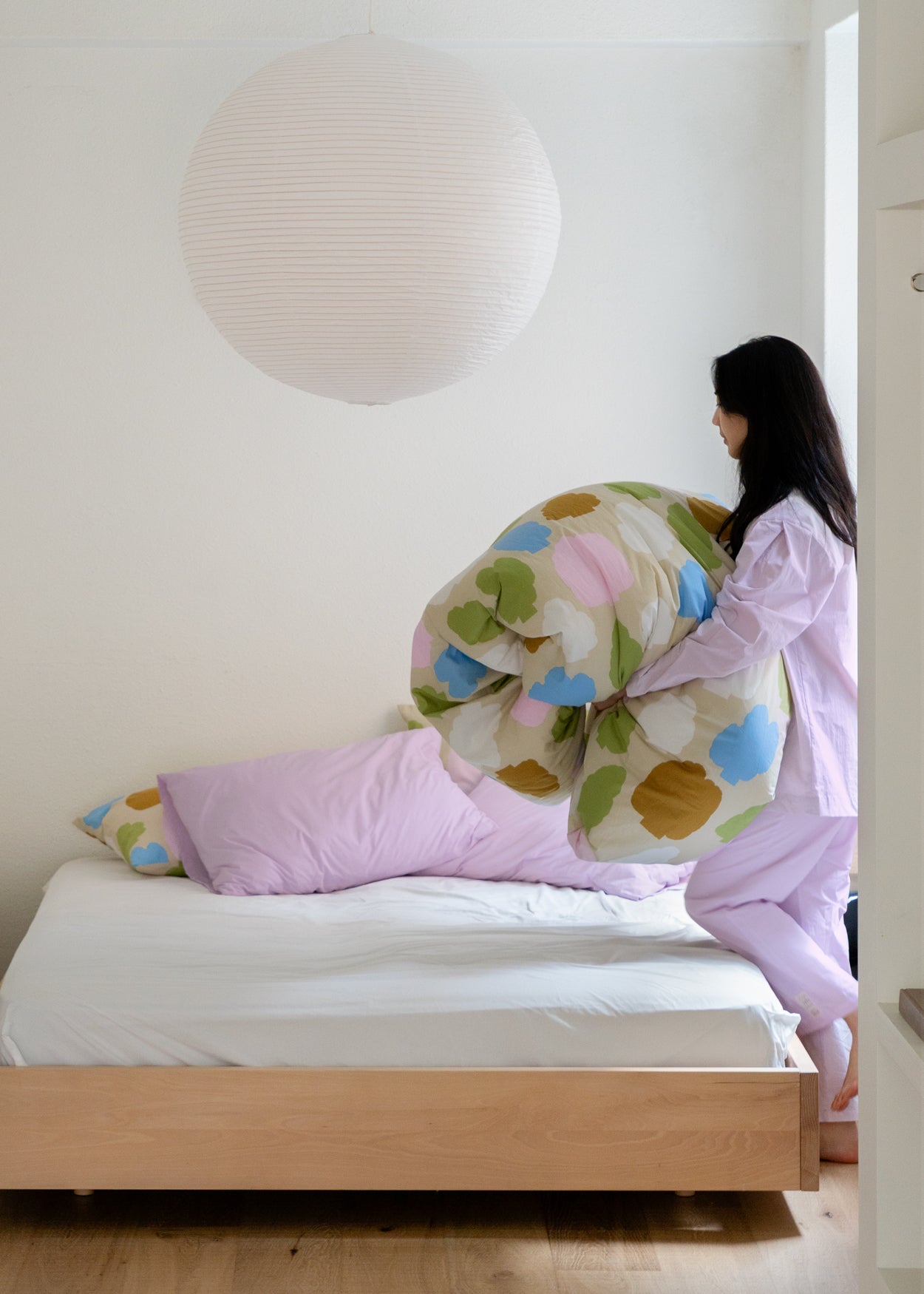 ラベンダー ピローケース (2サイズ)