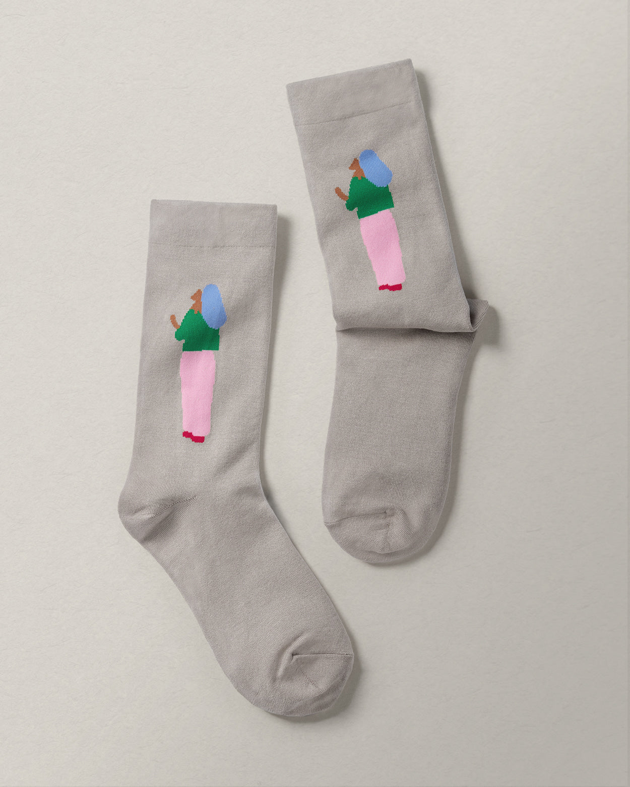 キャットカミングソックス - レッド