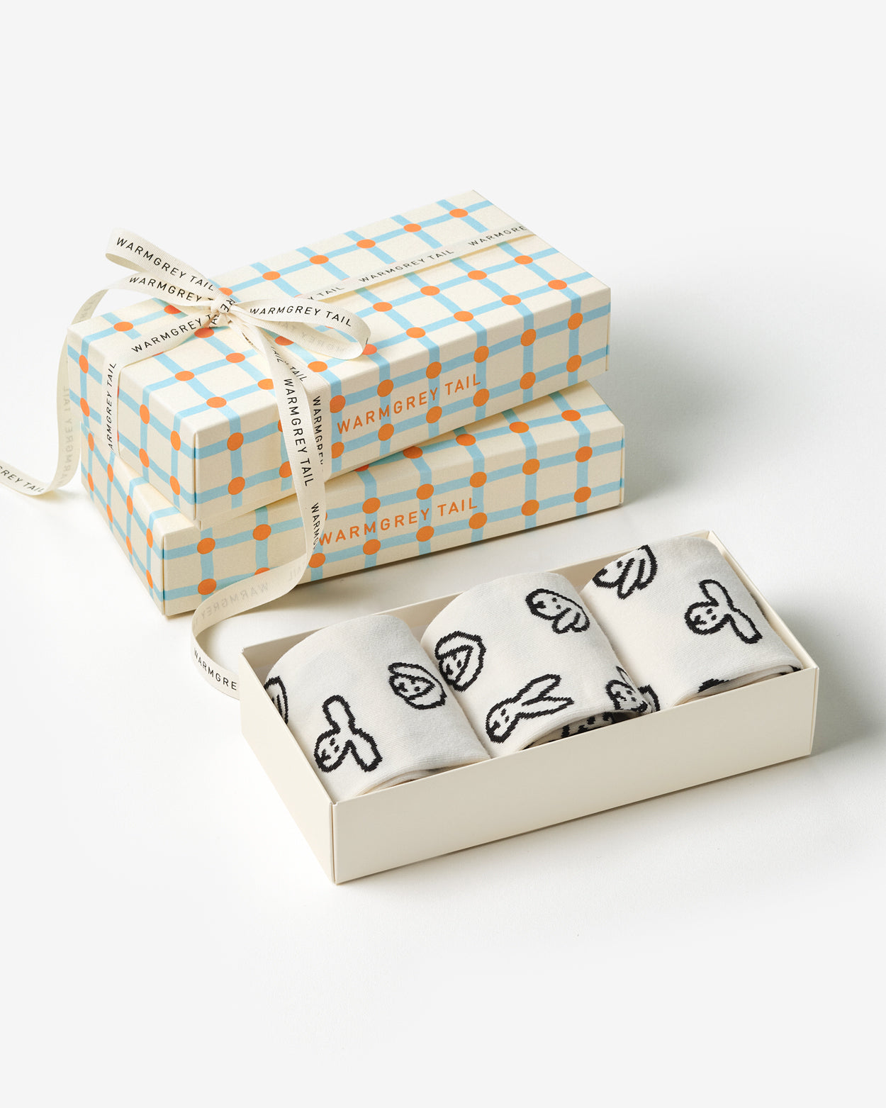 バニーバニーソックス - クリーム