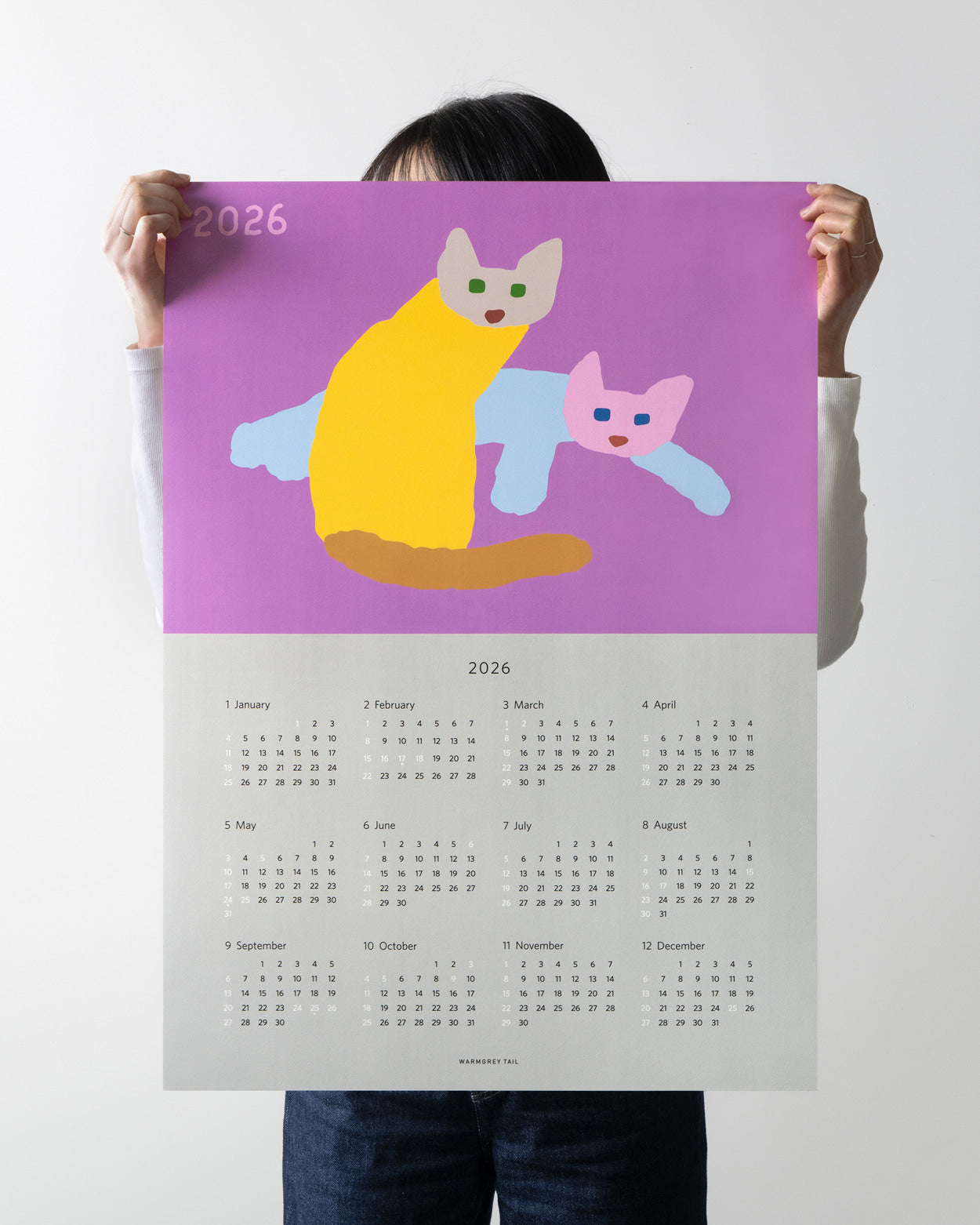 キャットカミングソックス - レッド