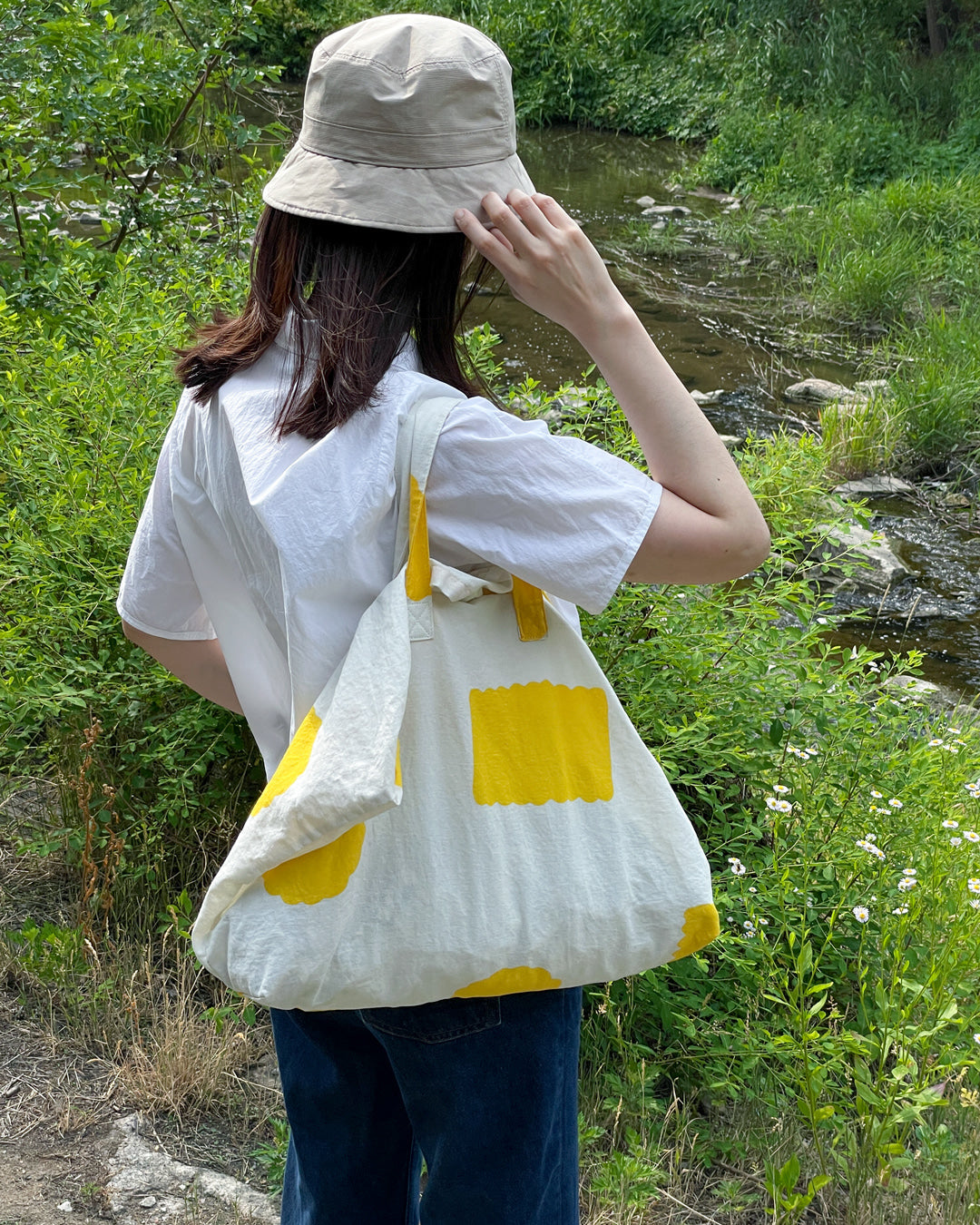 [WGT限定] アップサイクルビッグバッグ - コーン