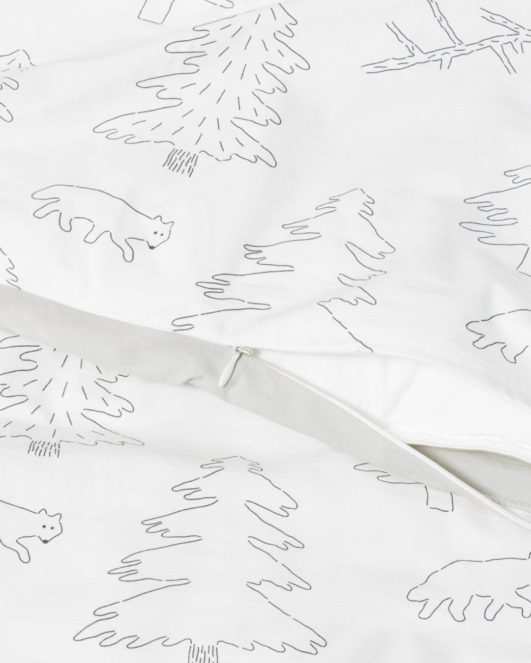 ノースランド ホワイト 掛け布団カバー