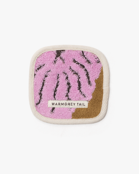 [WGT限定] ライオン タオルコースター - コーラル