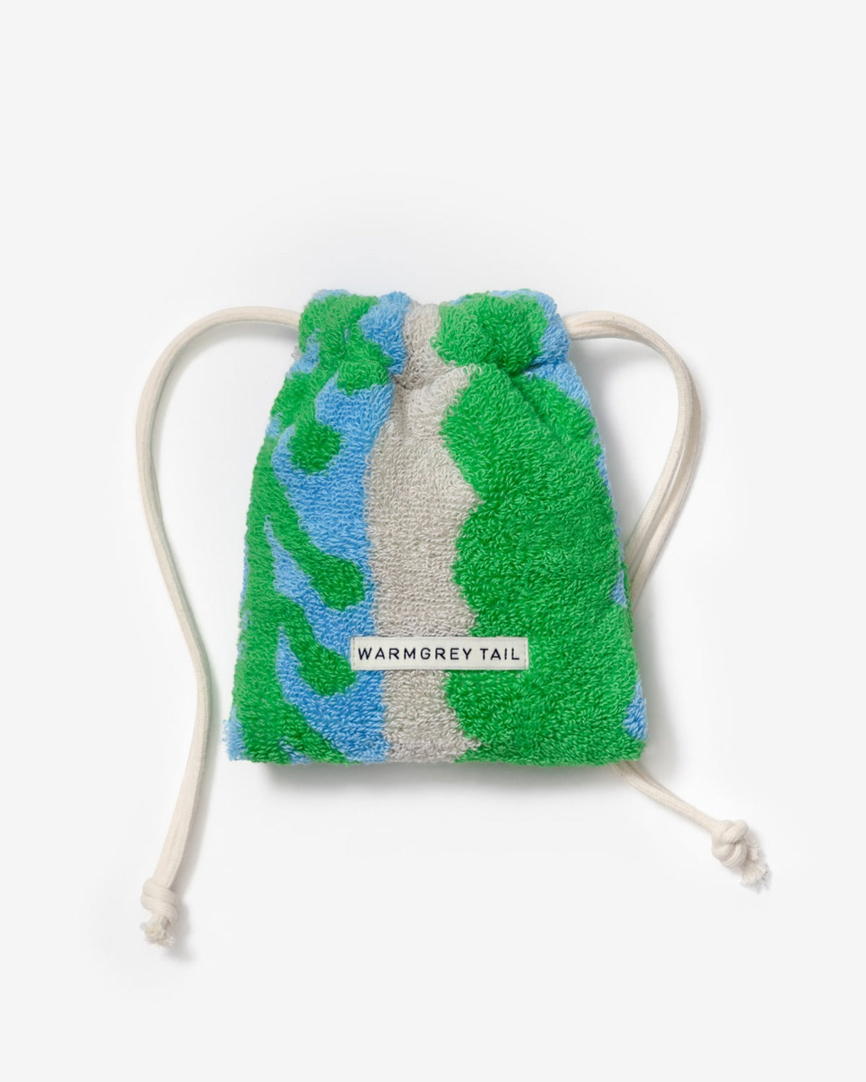 [WGT限定] TREES テリーポーチ - グリーン