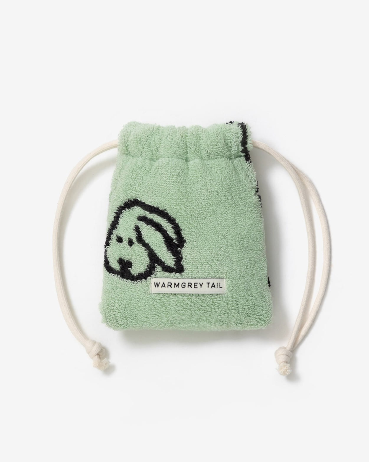 [WGT限定] バニーバニー テリーポーチ - ミント