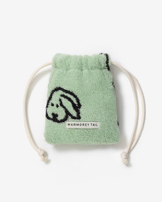 [WGT限定] バニーバニー テリーポーチ - ミント