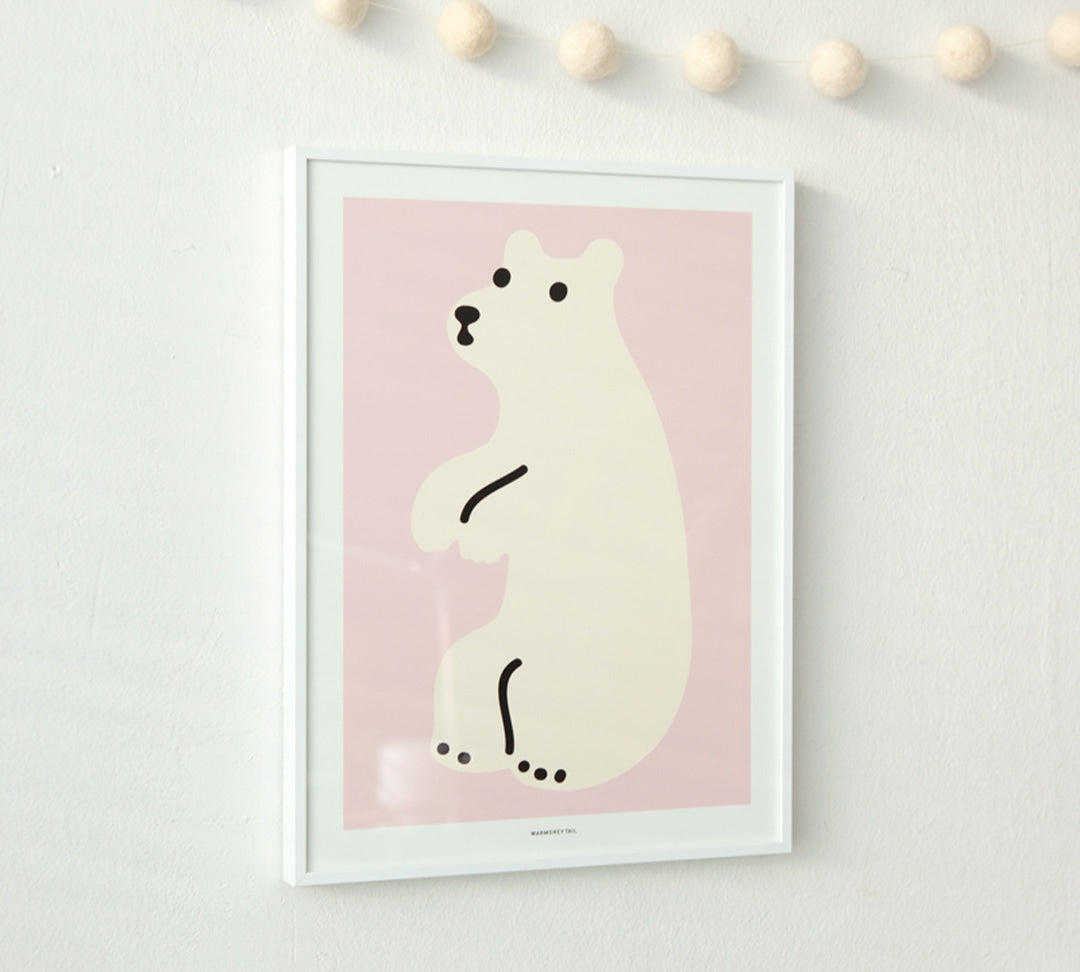 ハギーベア ピンクポスター