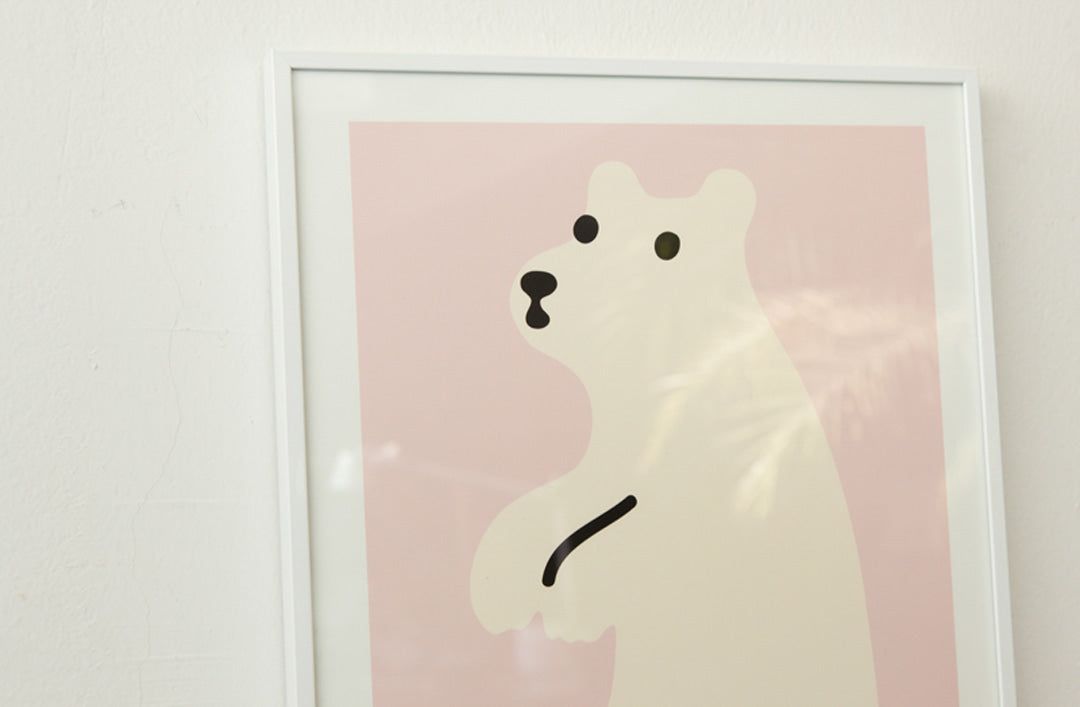 ハギーベア ピンクポスター