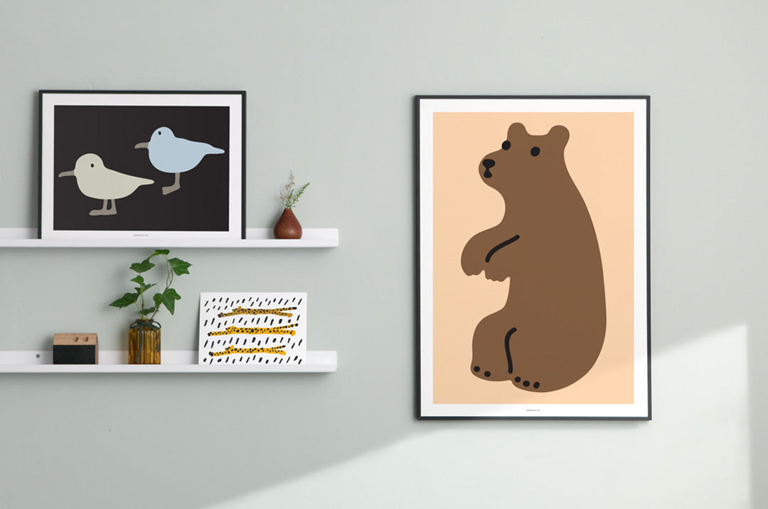 ハギーベア ブラウンポスター