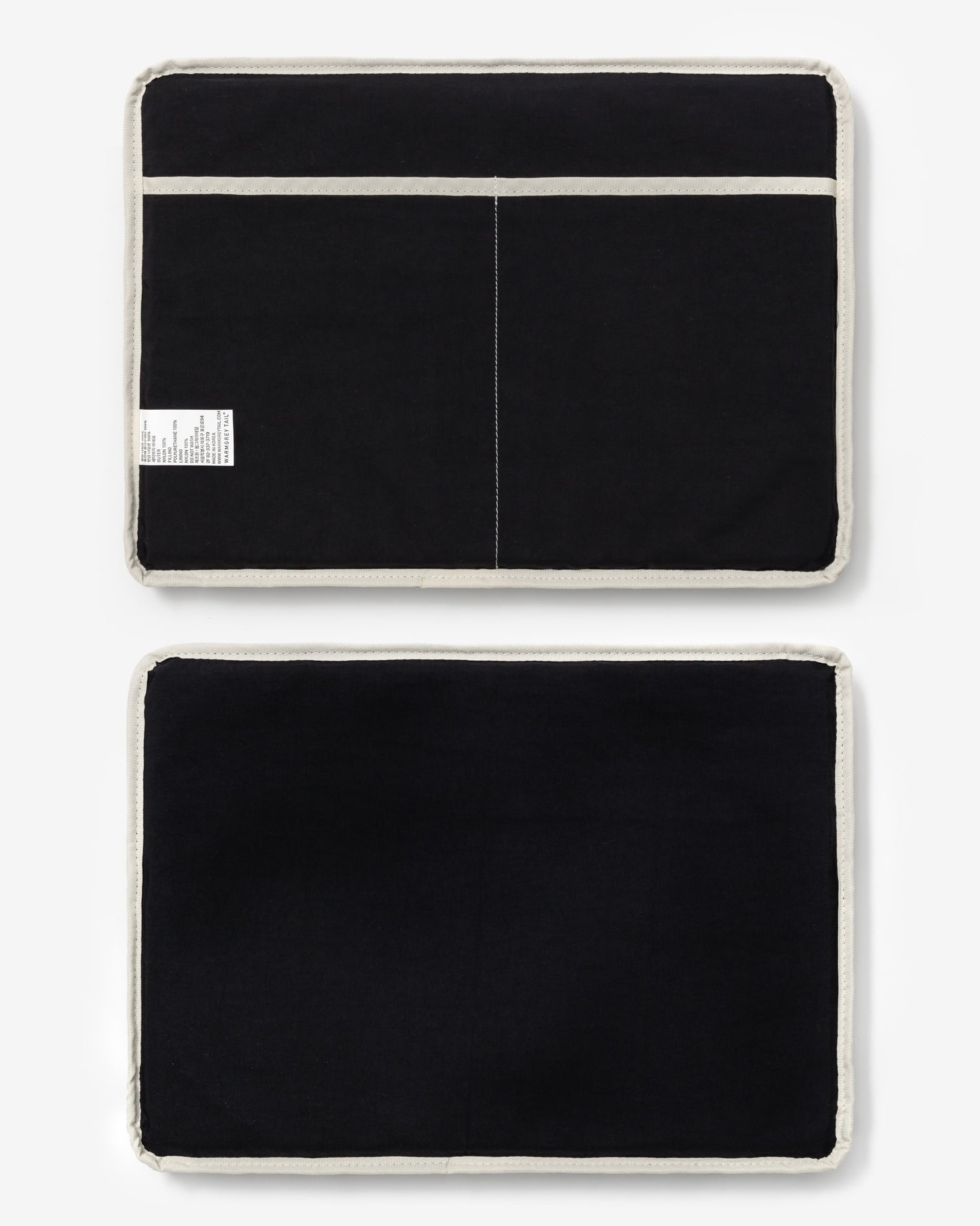 ノートパソコン/タブレット用ナイロンポーチ - バニーバニー ブラック