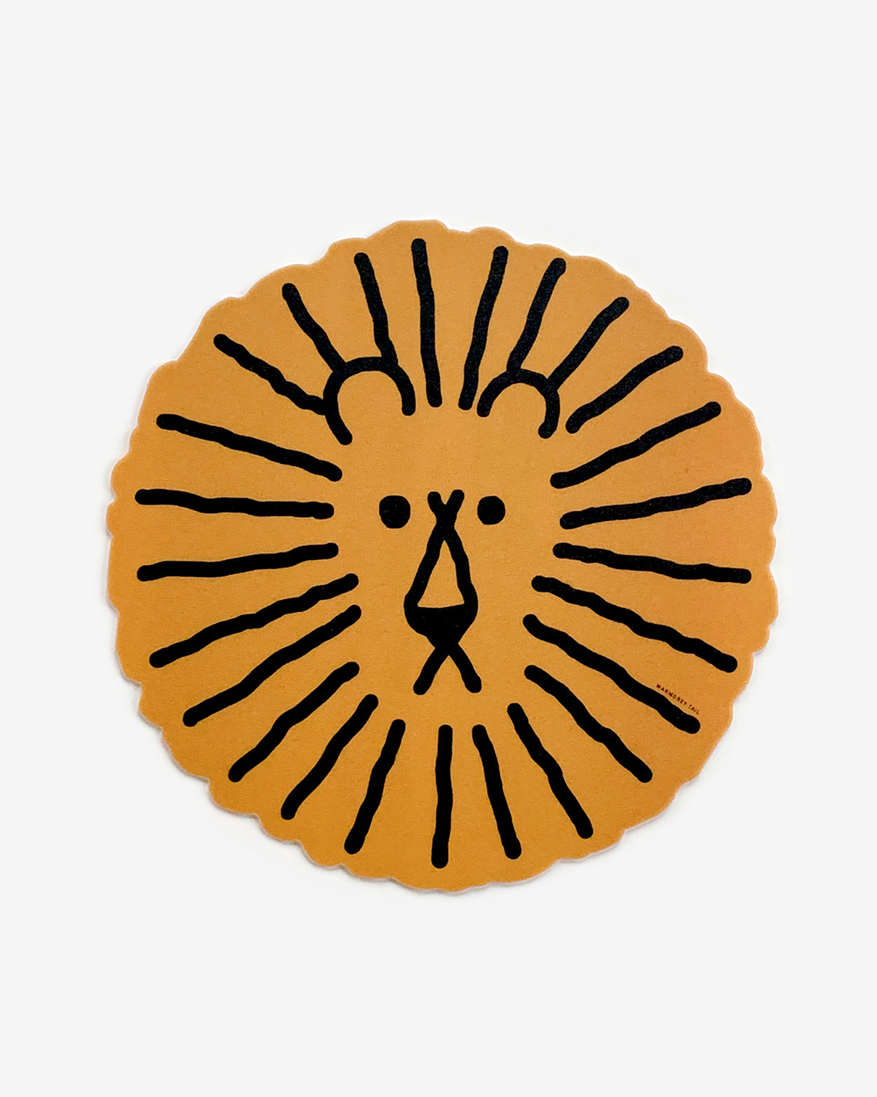 ライオンマウスパッド - ブラウン