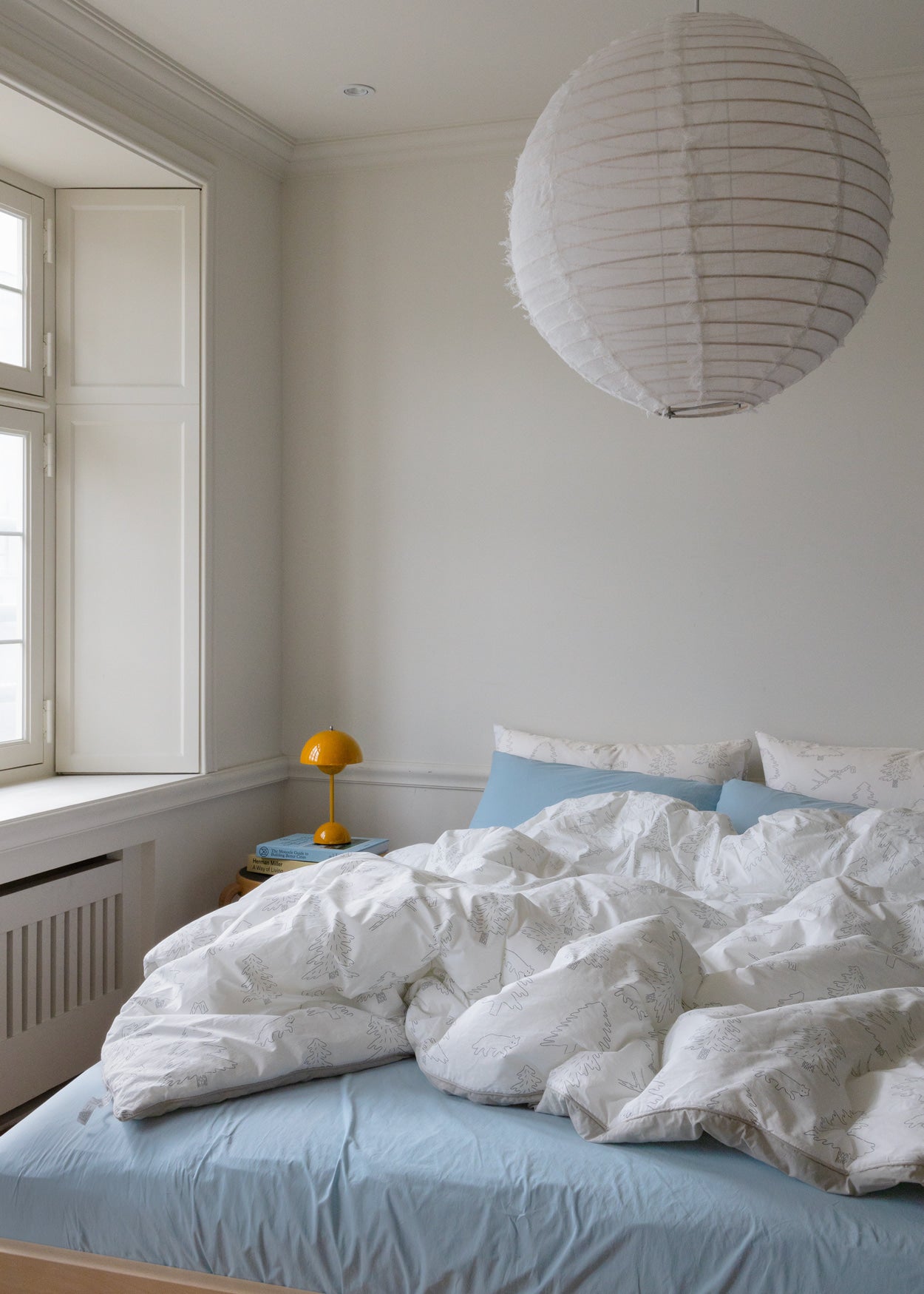 ブルーグレー ピローケース（2サイズ）