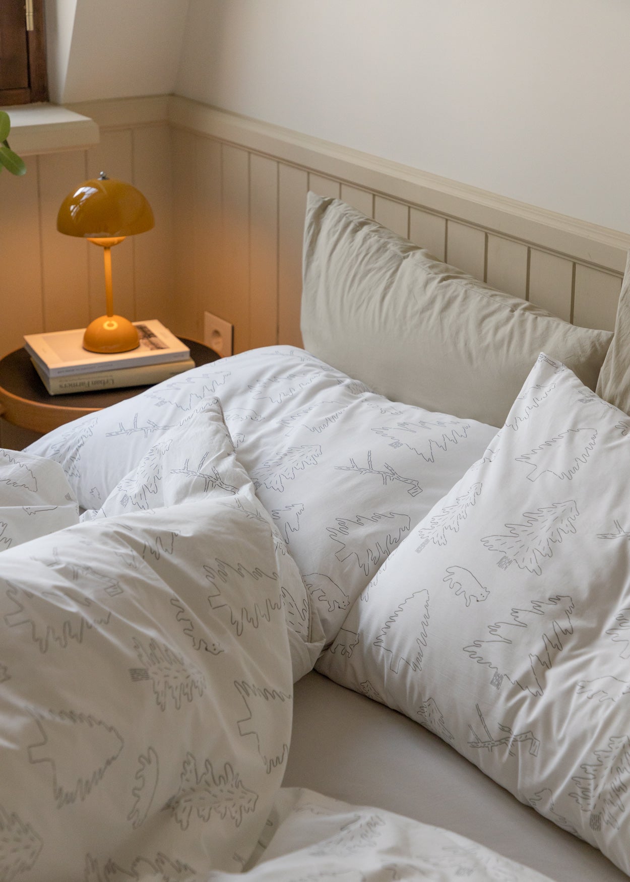 ライトベージュ ピローケース（2サイズ）