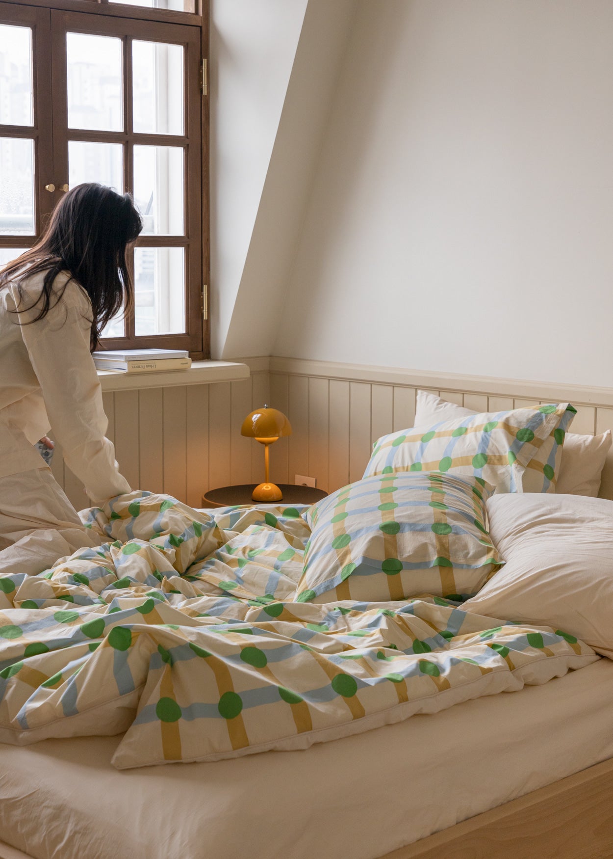 ミストベージュ ピローケース（2サイズ）