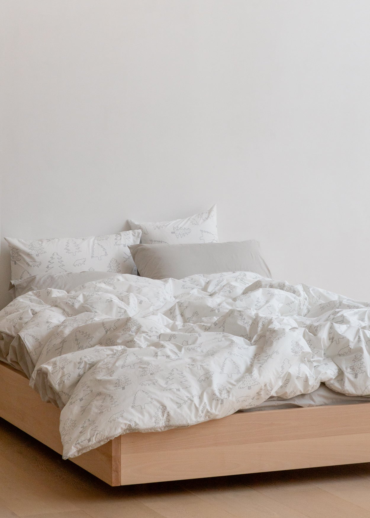 ノースランド ホワイト ピローケース（2サイズ）