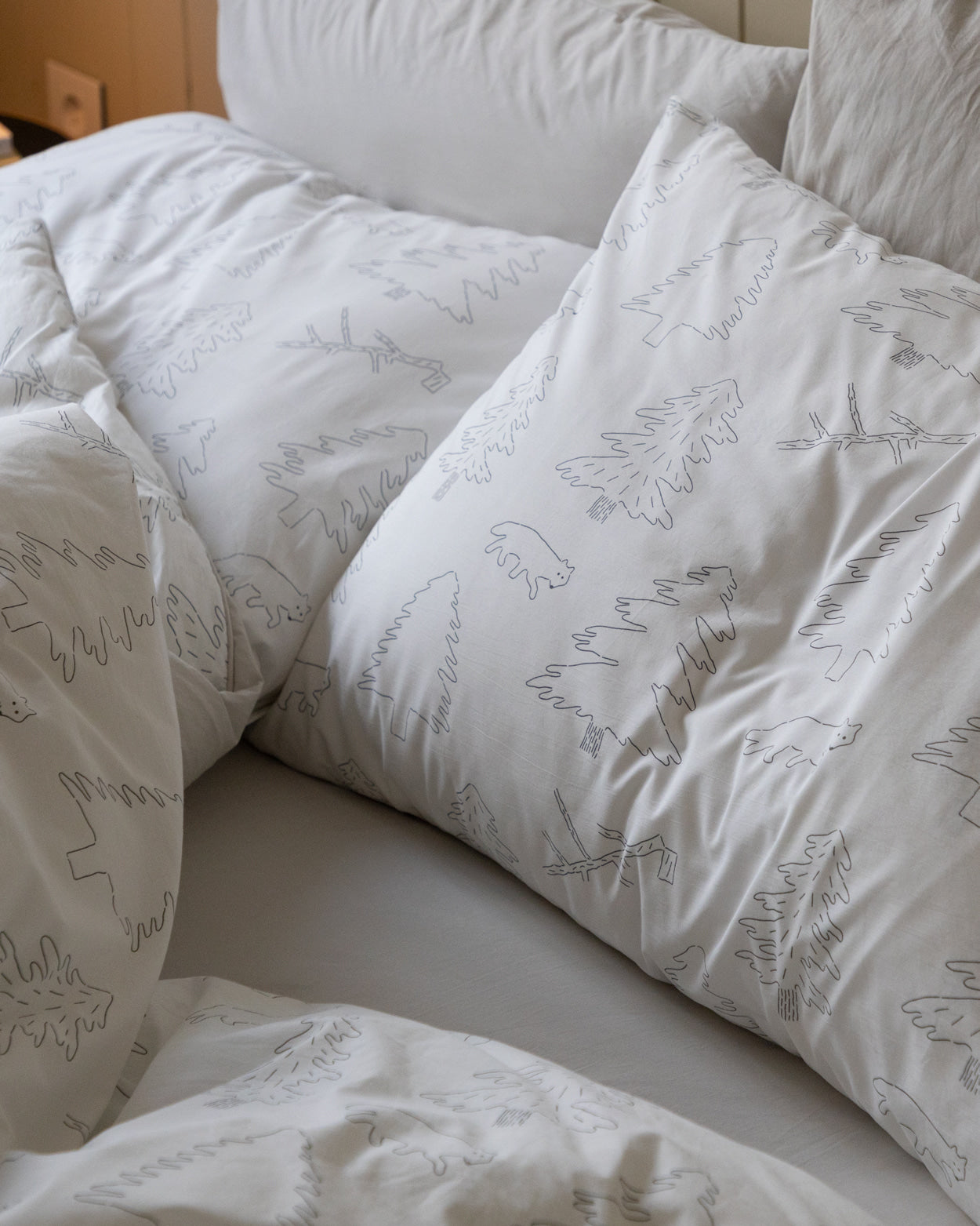 ノースランド ホワイト ピローケース（2サイズ）