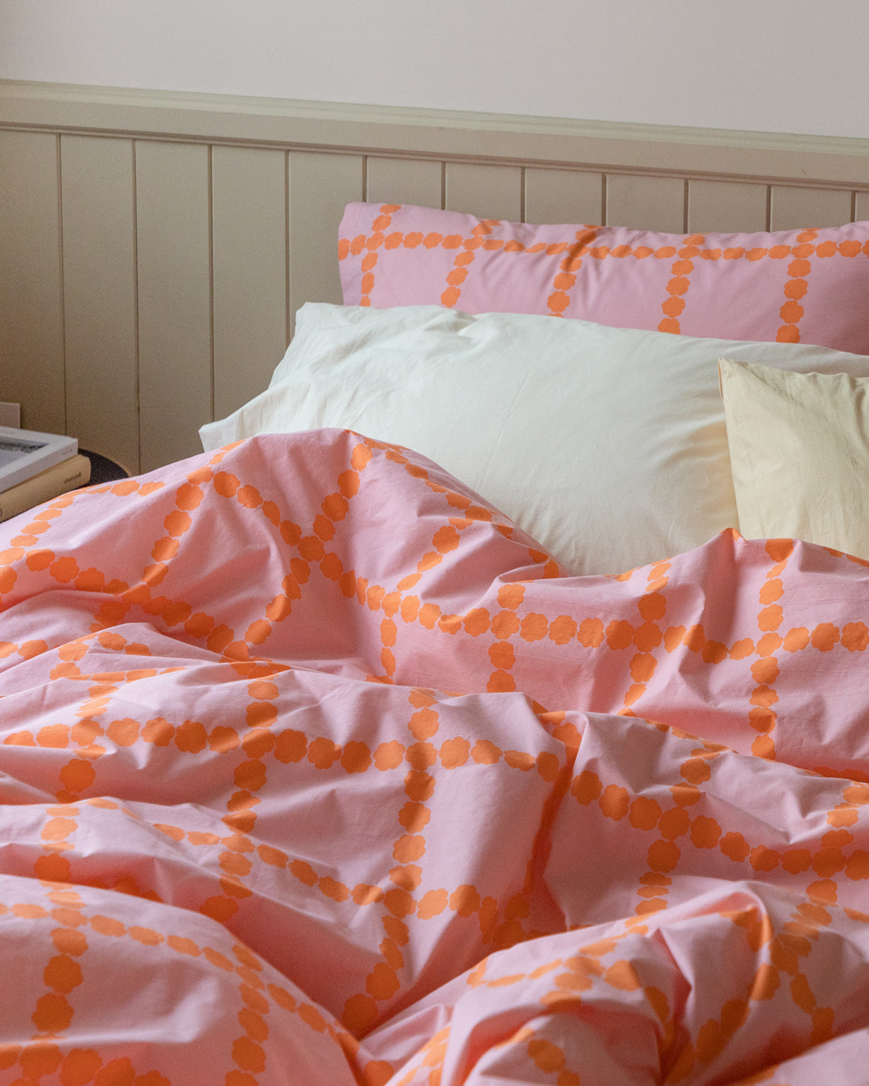 ピーチイエロー ピローケース（2サイズ）